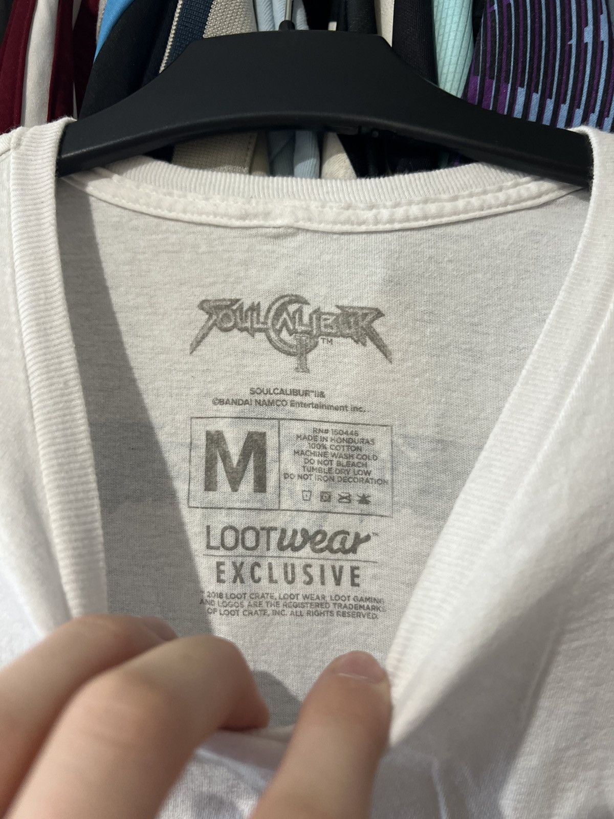 Band Tees VINTAGE SOUL CALIBUR 2 VIDEO GAME NIGHTMARE PLAYSTATION SZ M Size US M / EU 48-50 / 2 - 4 Thumbnail