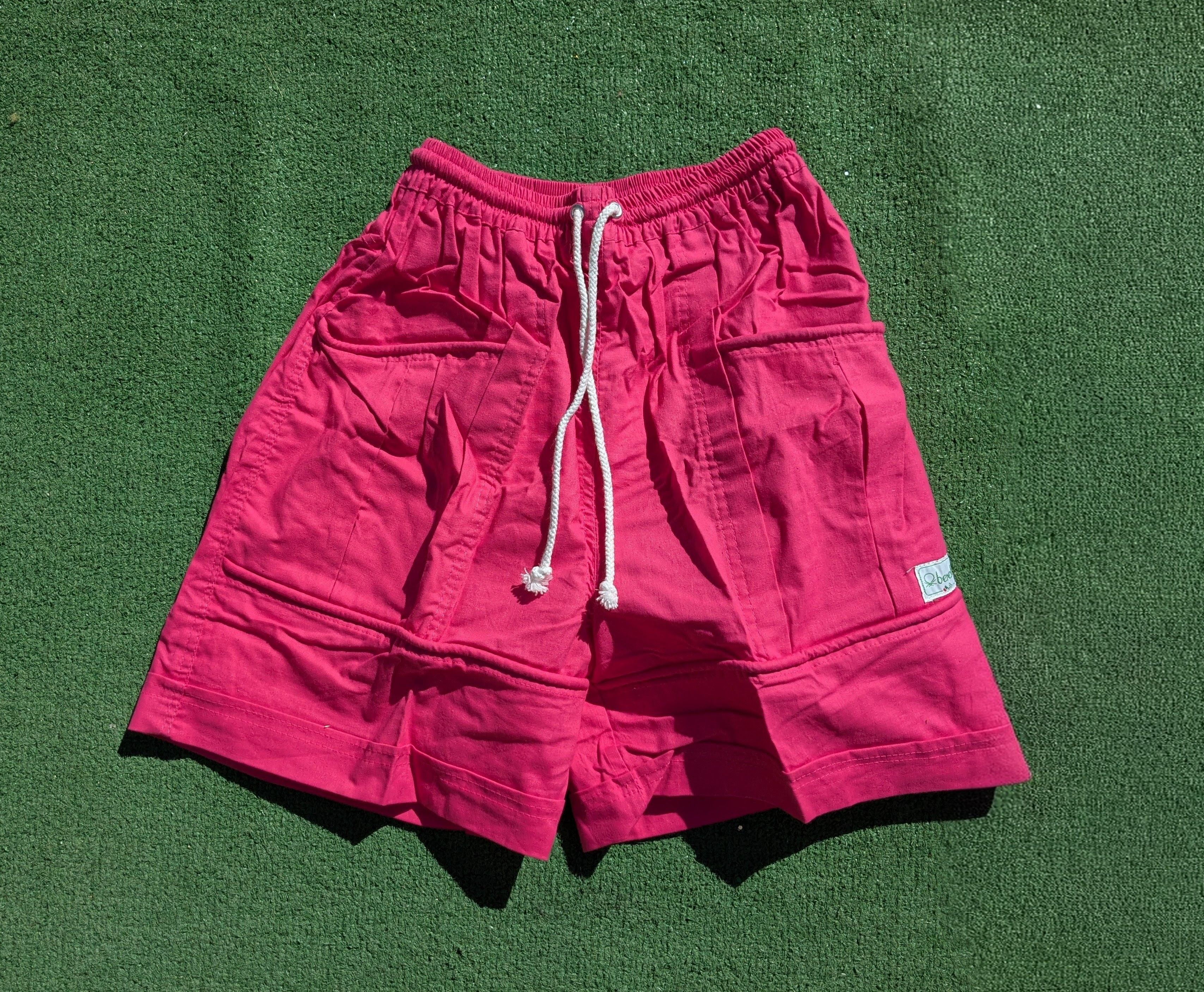 Other VTG Neon High Waisted Pleated Cotton 1990s 3Pc Short Set Size 24" / US 00 / IT 34 - 3 Thumbnail