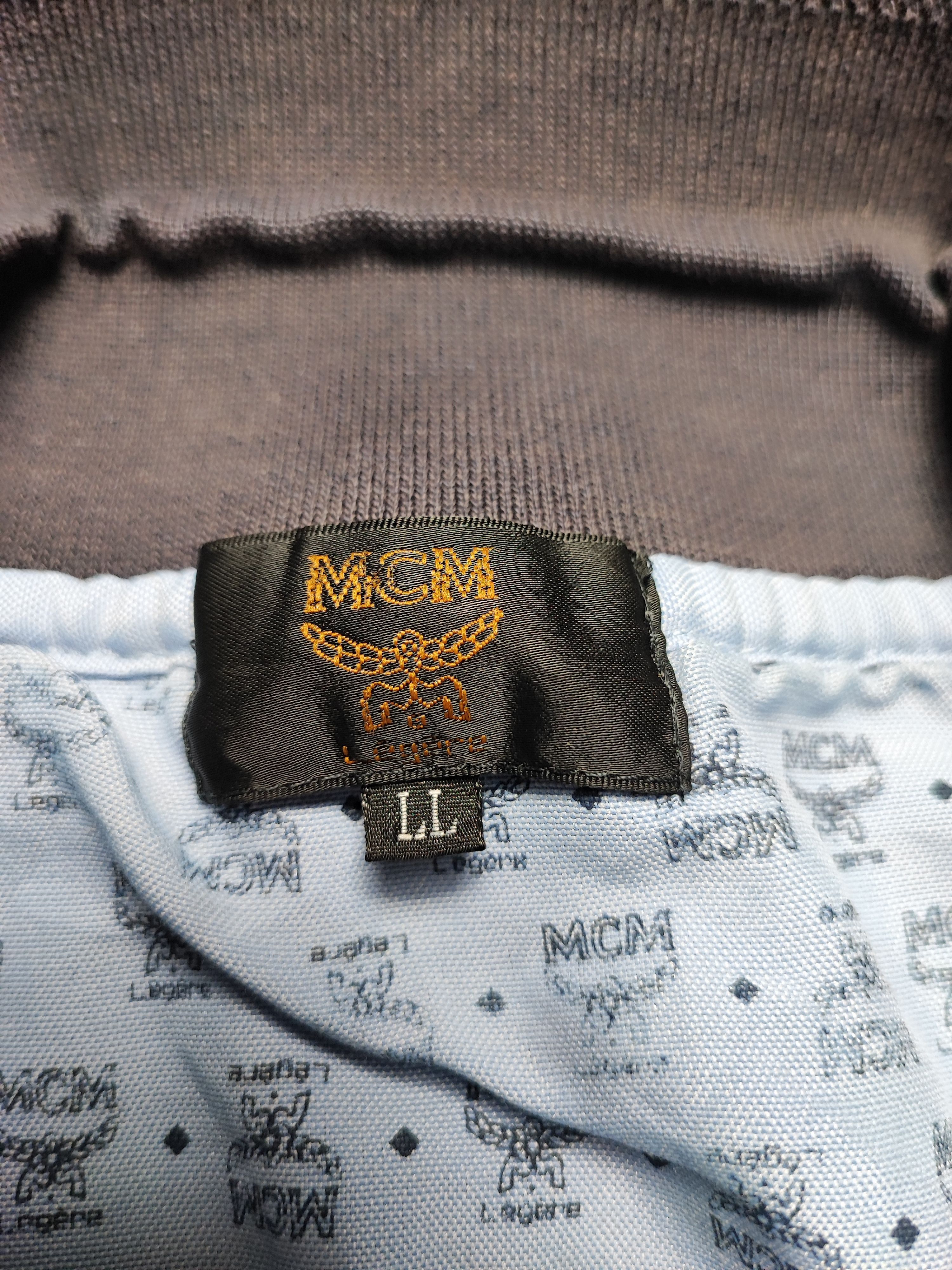 MCM Vintage 90s Pocket Polo Tshirt by MCM Size US L / EU 52-54 / 3 - 12 Thumbnail