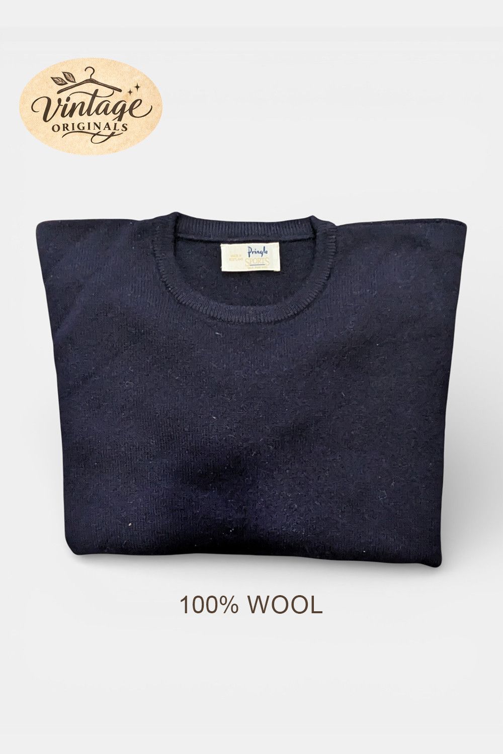 Pringle Of Scotland Pringle of Scotland Wool Sweater – Vintage, Size M Size US M / EU 48-50 / 2 - 1 Thumbnail