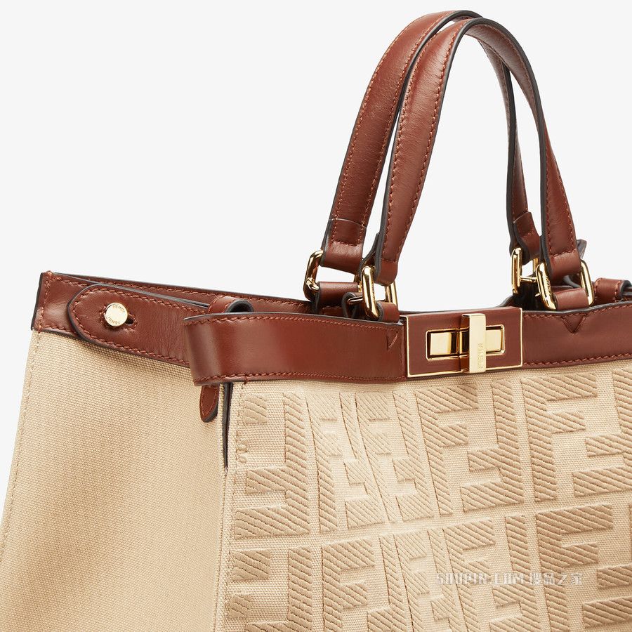 Fendi o1s1wg110925 Size: OS/X-Tote in Beige Size ONE SIZE - 5 Thumbnail