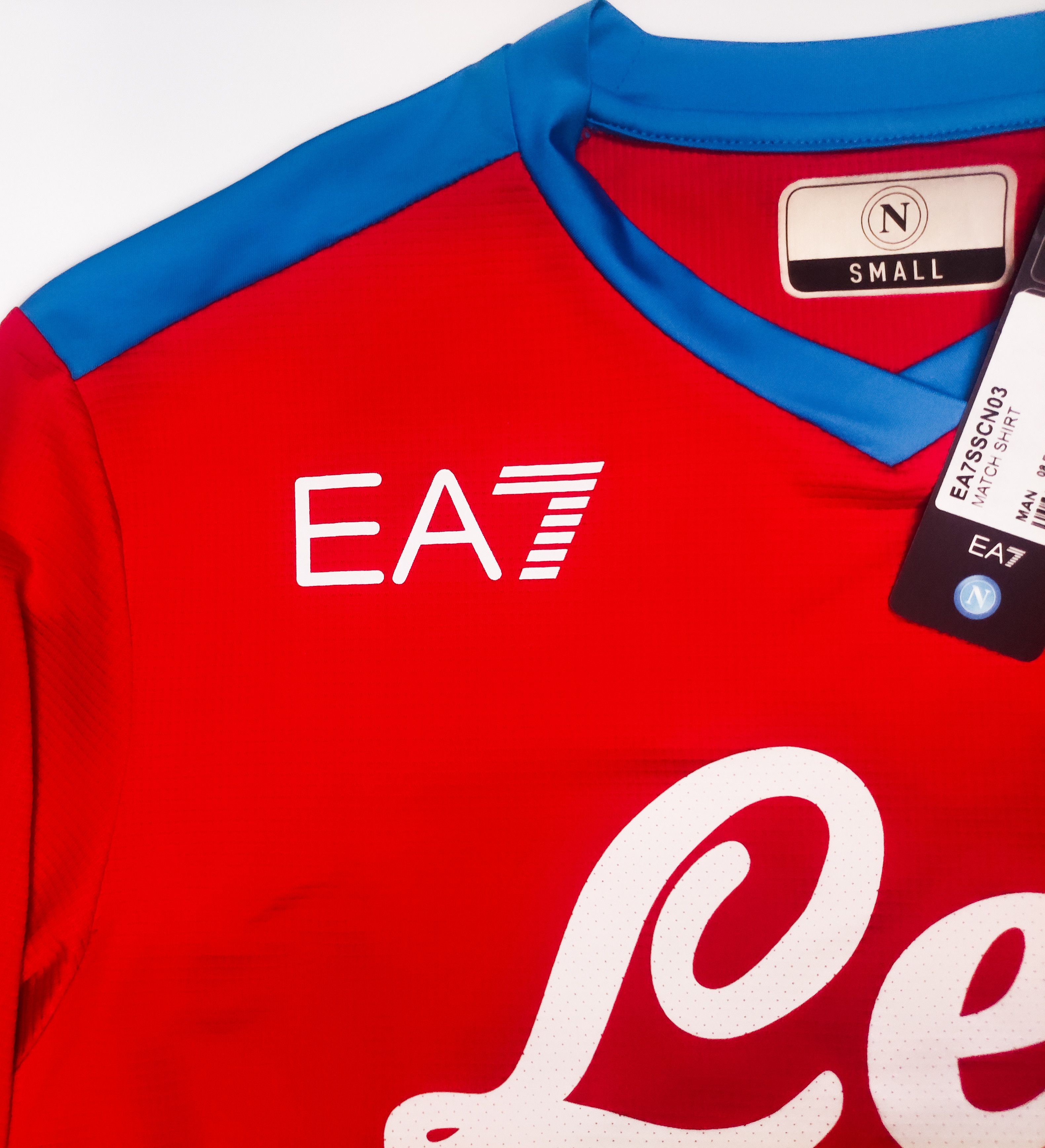 Emporio Armani BNWT Zieliński #20 SSC Napoli 2020 2021 Shirt Signed Size US S / EU 44-46 / 1 - 18 Thumbnail