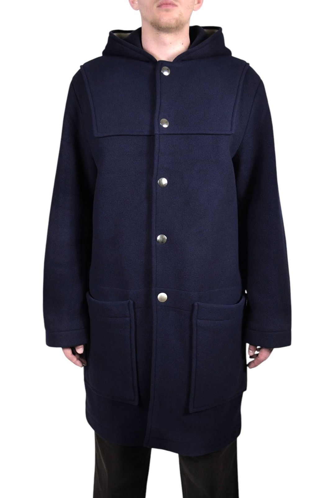 Acne Studios Acne Studios Wool Hood Duffle Long Coat Jacket Size US M / EU 48-50 / 2 - 5 Thumbnail