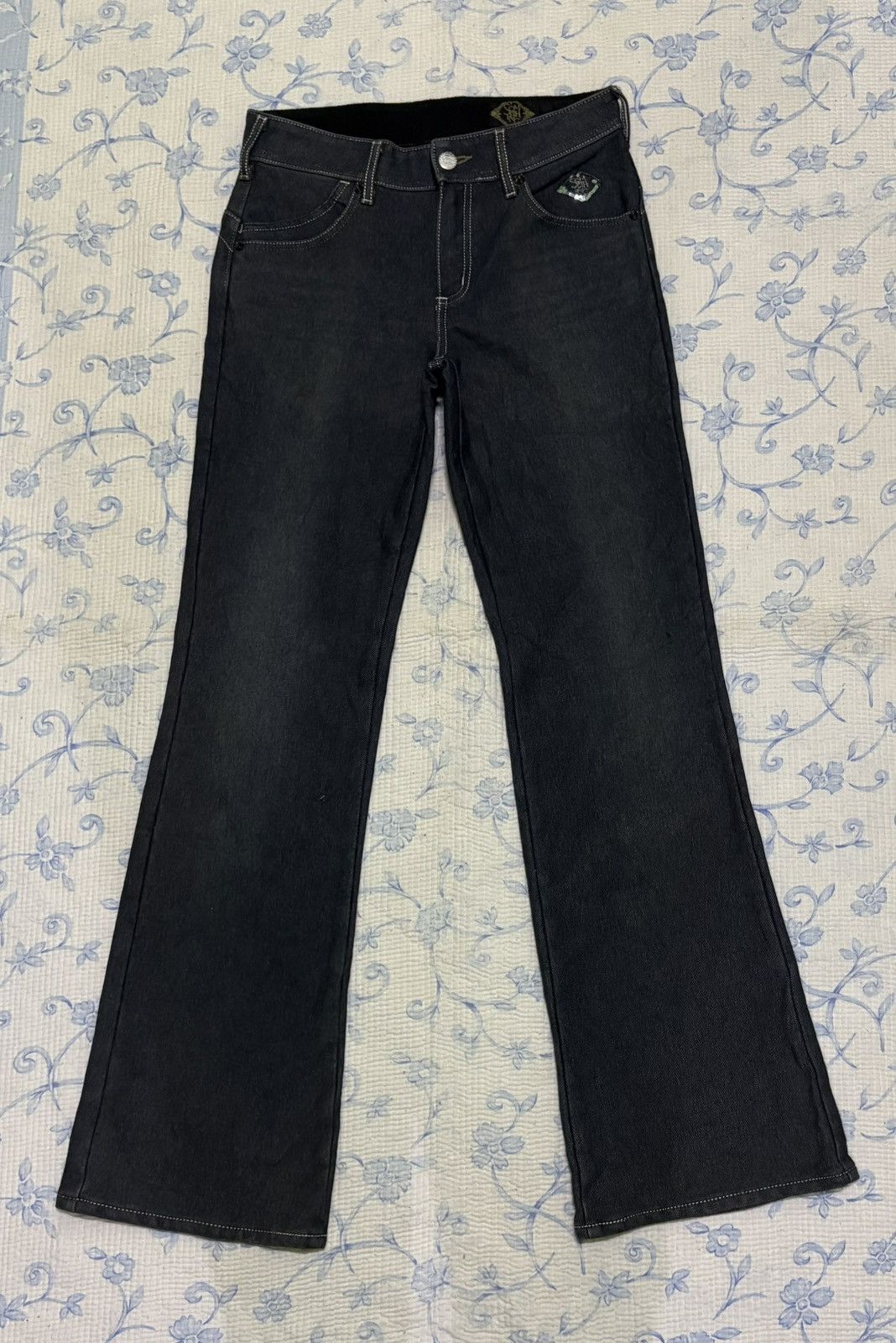 Japanese Brand Japanese Something Sophia Streetwear Jeans Flared Denim Size US 29 - 2 Thumbnail