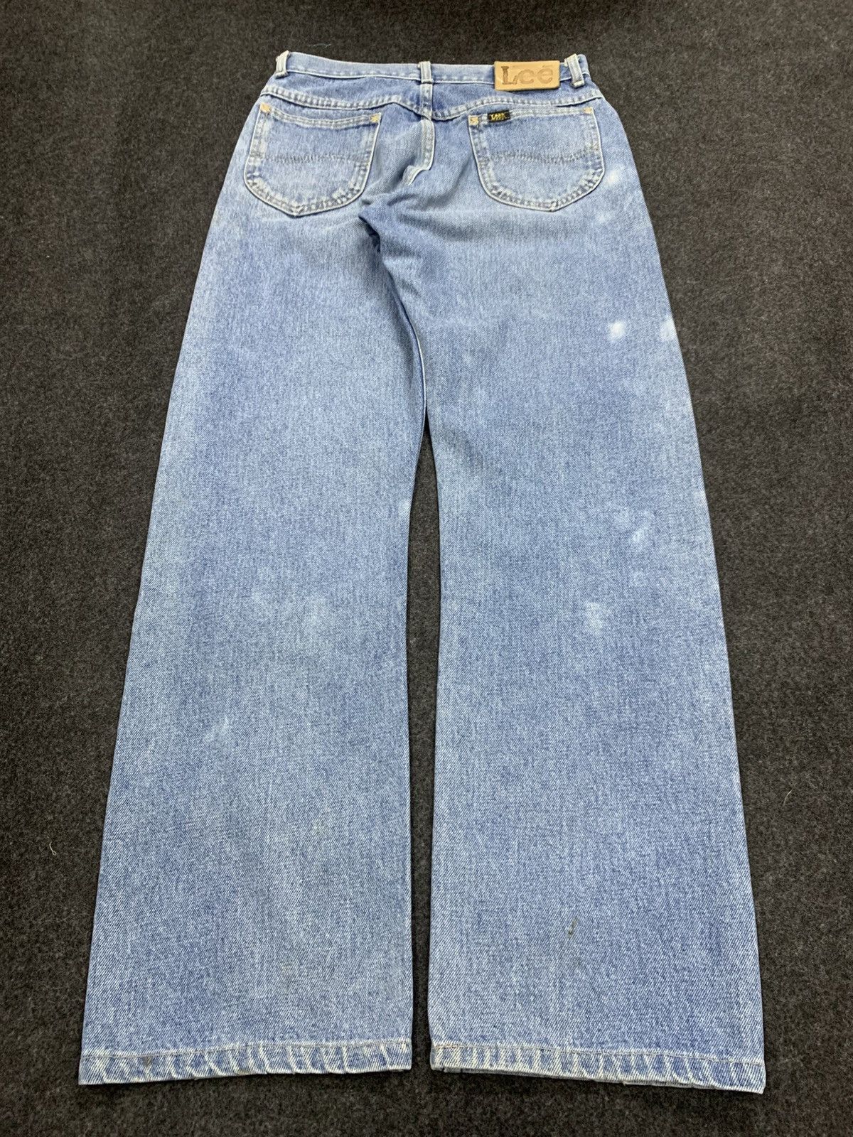 Lee Vintage 70s LEE RIDER JEANS.zip talon made in USA. Size US 30 / EU 46 - 2 Thumbnail