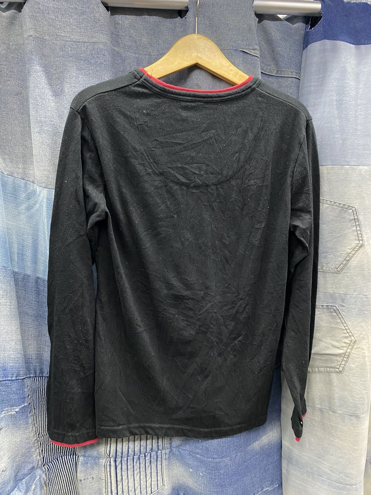 If Six Was Nine × Japanese Brand japanese brand poem double layer red figure cross longsleeve Size US M / EU 48-50 / 2 - 5 Thumbnail
