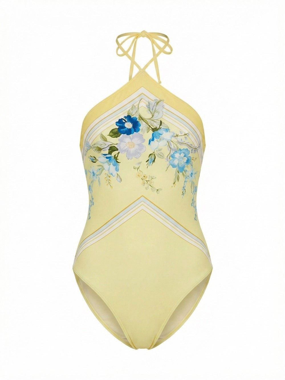 Self-Portrait Floral Swimsuit Size M / US 6-8 / IT 42-44 - 1 Thumbnail