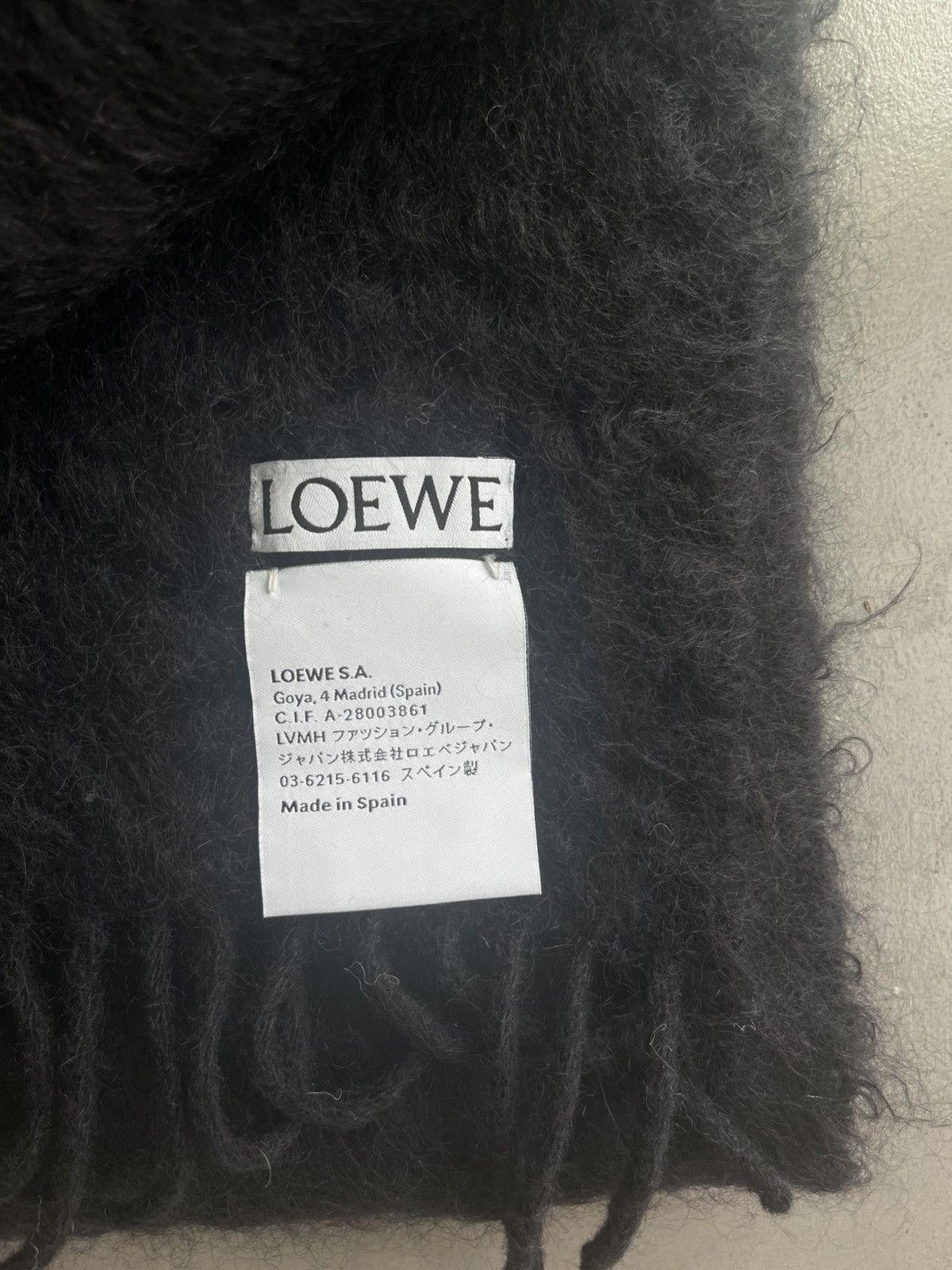 Loewe Loewe Mohair scarf Size ONE SIZE - 4 Thumbnail