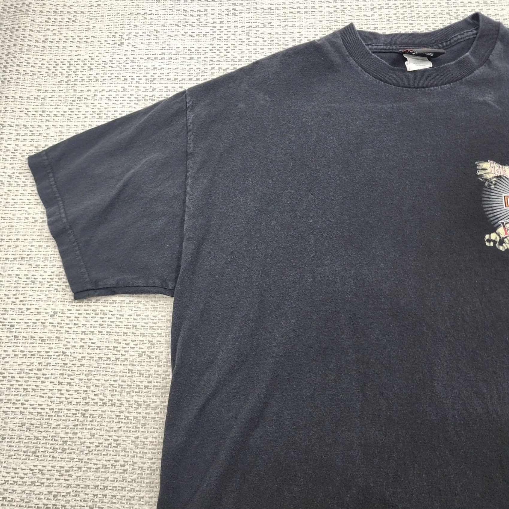 Harley Davidson Harley-Davidson Shirt XL Black Freeport Bahamas Biker Motorcycle Graphic Tee Mens Size US XL / EU 56 / 4 - 5 Thumbnail