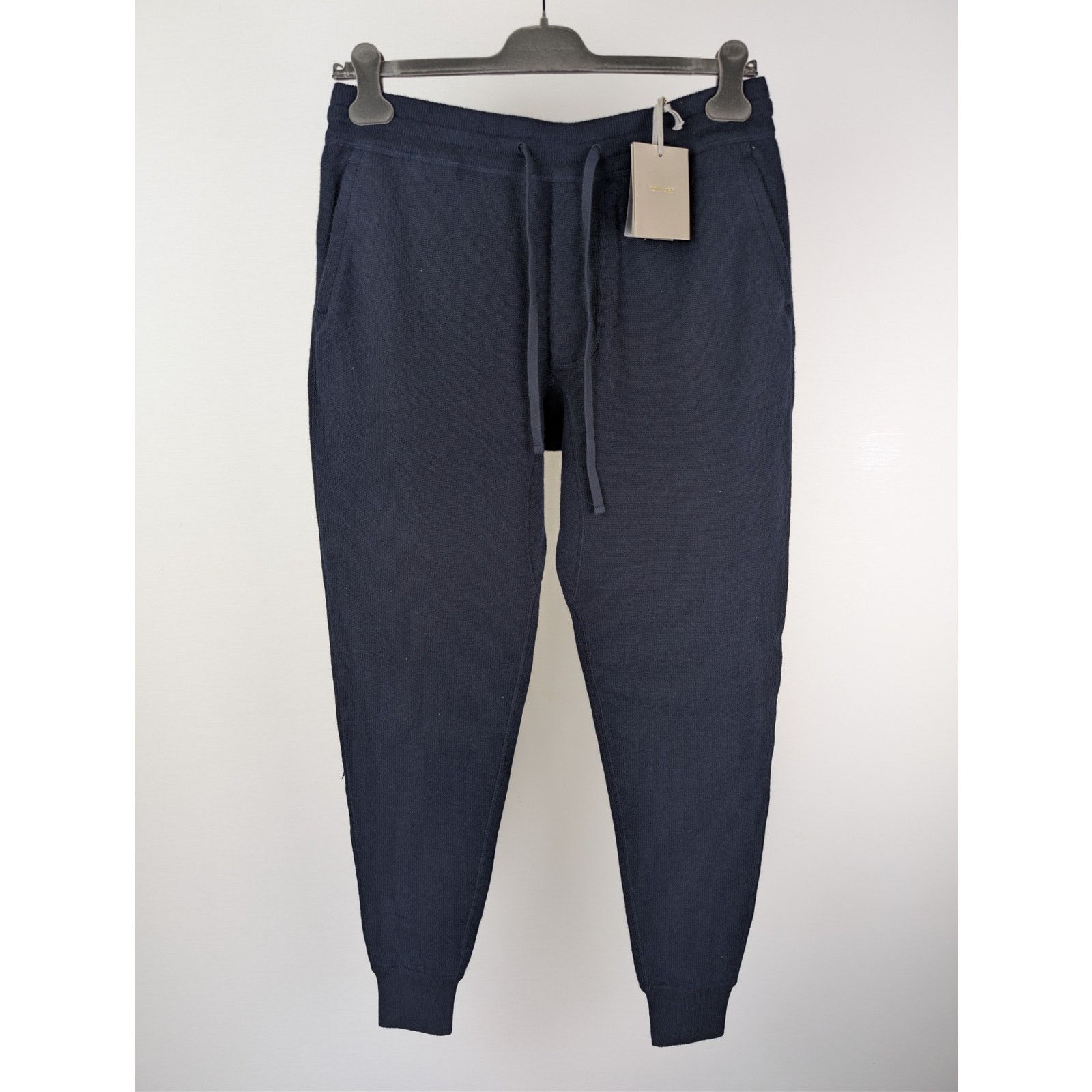 Tom Ford o1rshd1 Knitwear Trousers / Sweatpants in Navy Blue Size US 32 / EU 48 - 2 Thumbnail