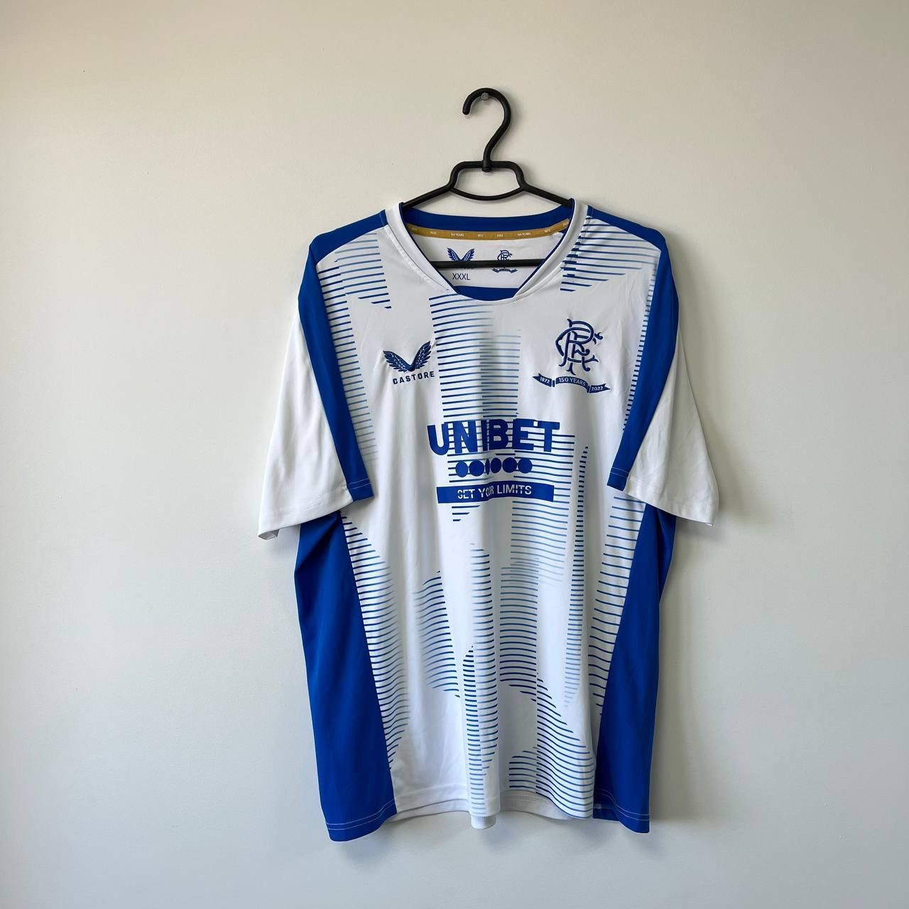 Vintage Glasgow Rangers 2021/2022 Training Football Shirt Soccer Size US XXL / EU 58 / 5 - 1 Thumbnail