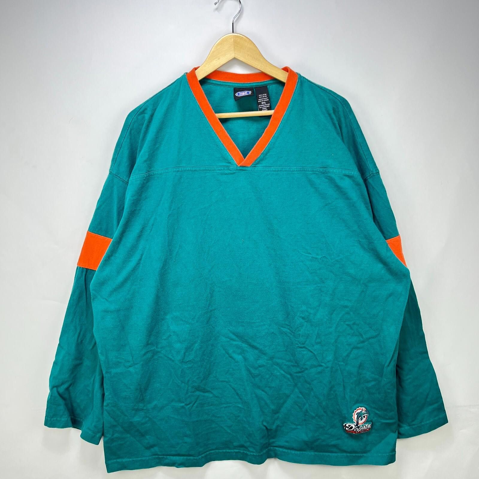 Other Vintage 90s Miami Dolphins Blank Jersey-Style Shirt 3XL Size ONE SIZE - 1 Thumbnail