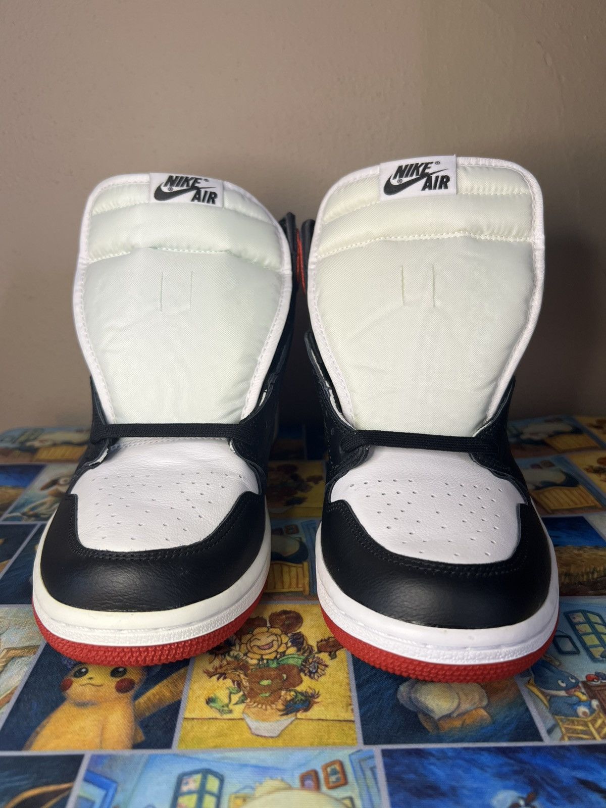 Jordan Brand Jordan 1 High OG Satin Bred Size US 10 / IT 40 - 3 Thumbnail