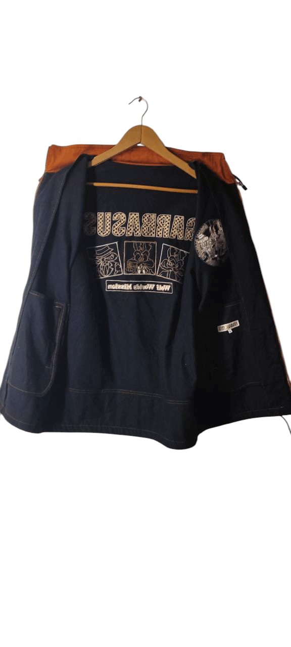 Japanese Brand ANGELO GARBASUS EMBROIDED JACKET Size US L / EU 52-54 / 3 - 3 Thumbnail