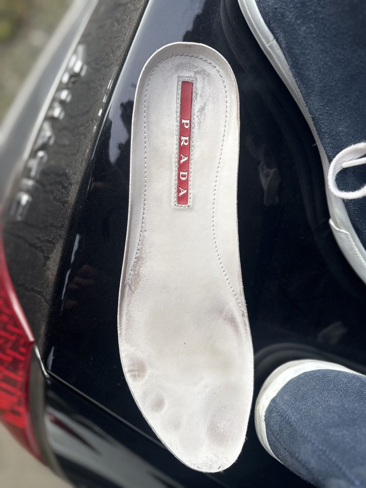 Prada PRADA original suede sneakers size 7 41 Size US 7 / EU 40 - 10 Thumbnail