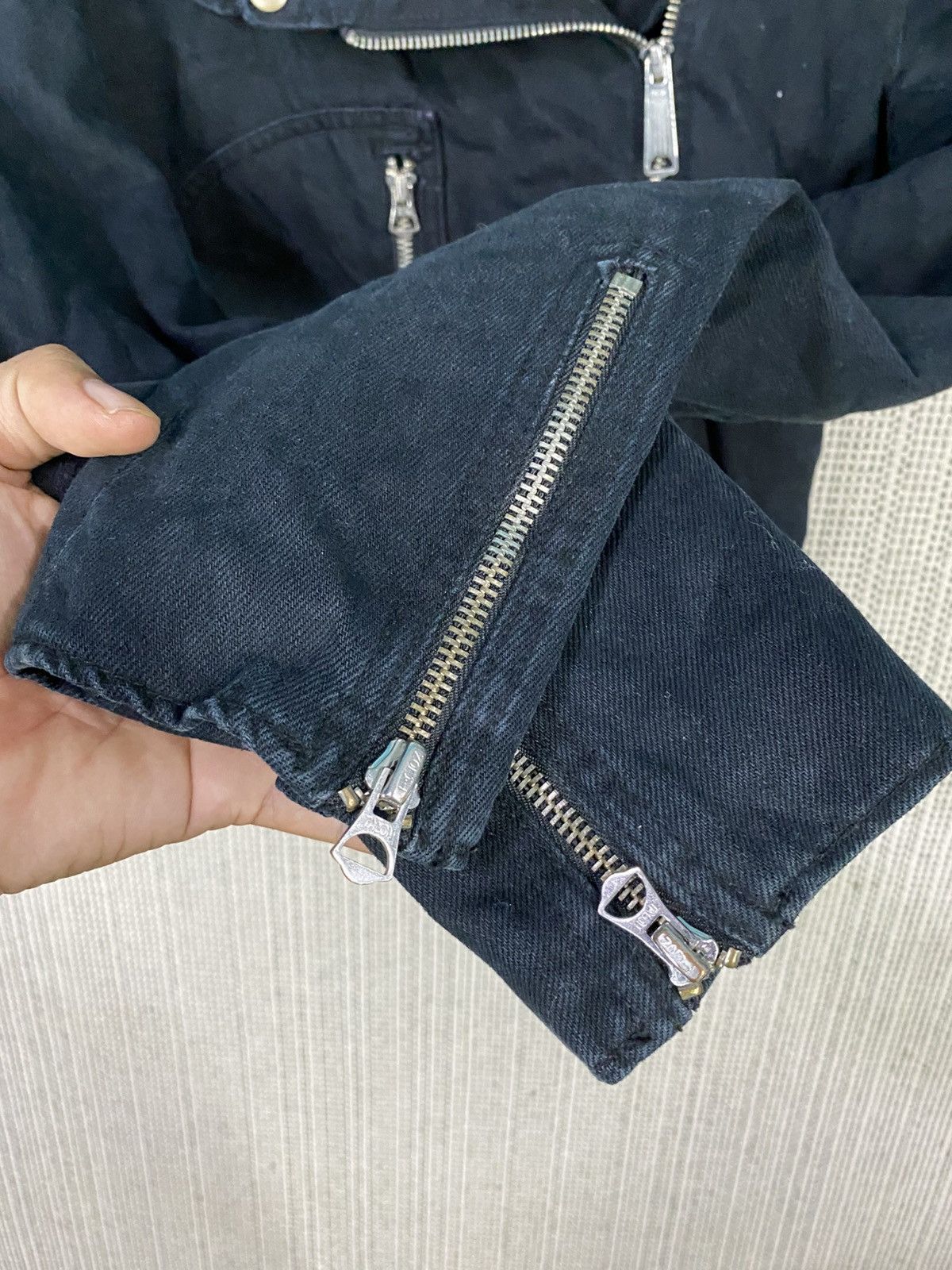 Denim & Supply Ralph Lauren Denim&supply ralph lauren rider jacket black denim Size XS / US 0-2 / IT 36-38 - 9 Thumbnail