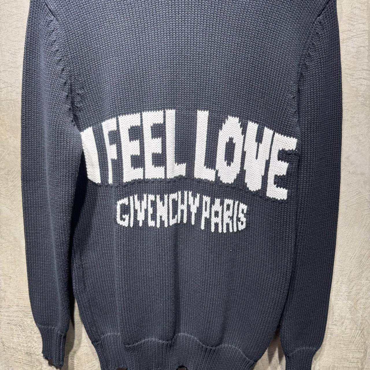 Givenchy Givenchy “I Feel Love” Knitted sweatshirt Size US S / EU 44-46 / 1 - 2 Thumbnail