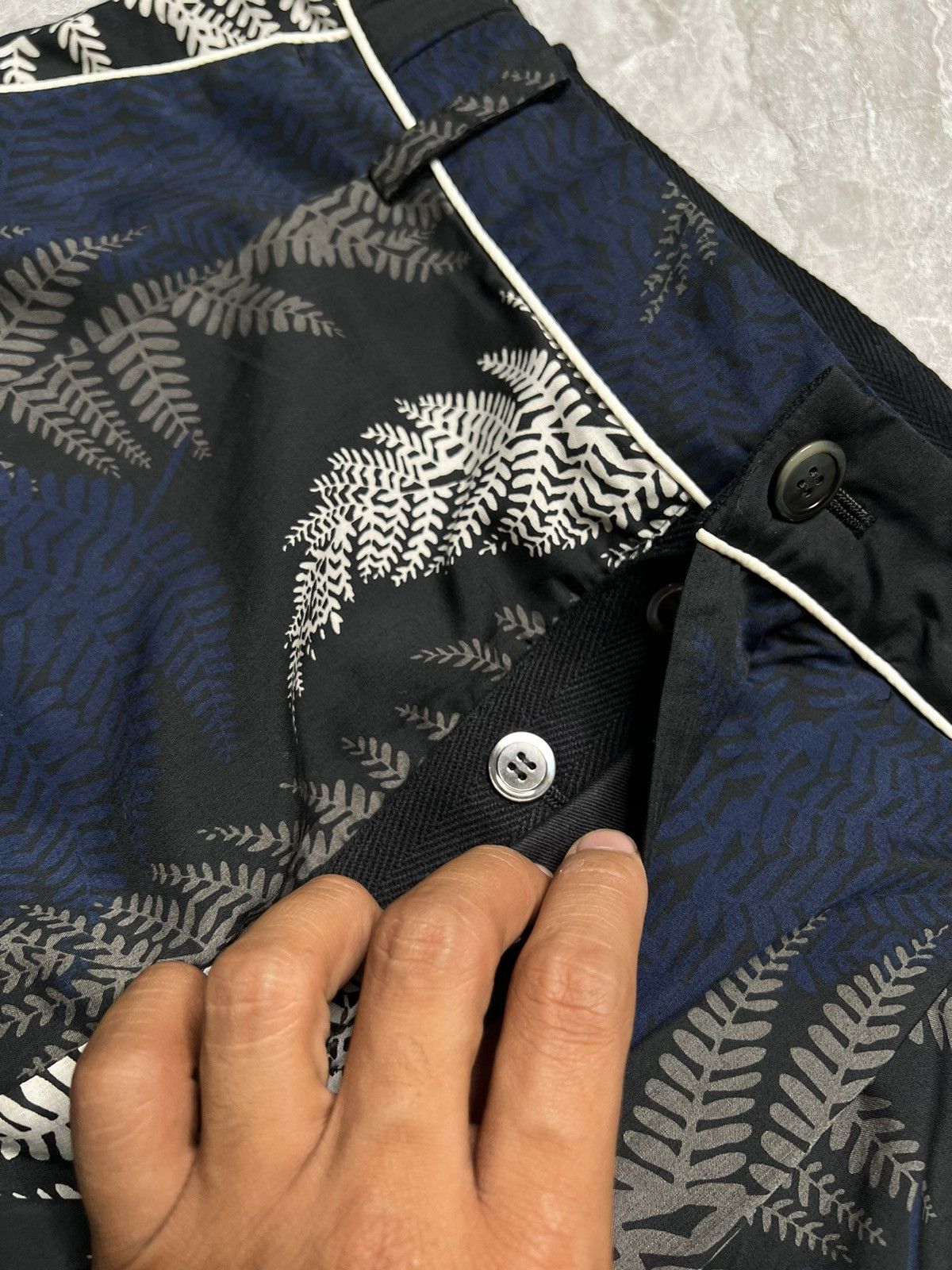 Sacai Sacai S/S 17 Printed Trouser Size US 30 / EU 46 - 6 Thumbnail