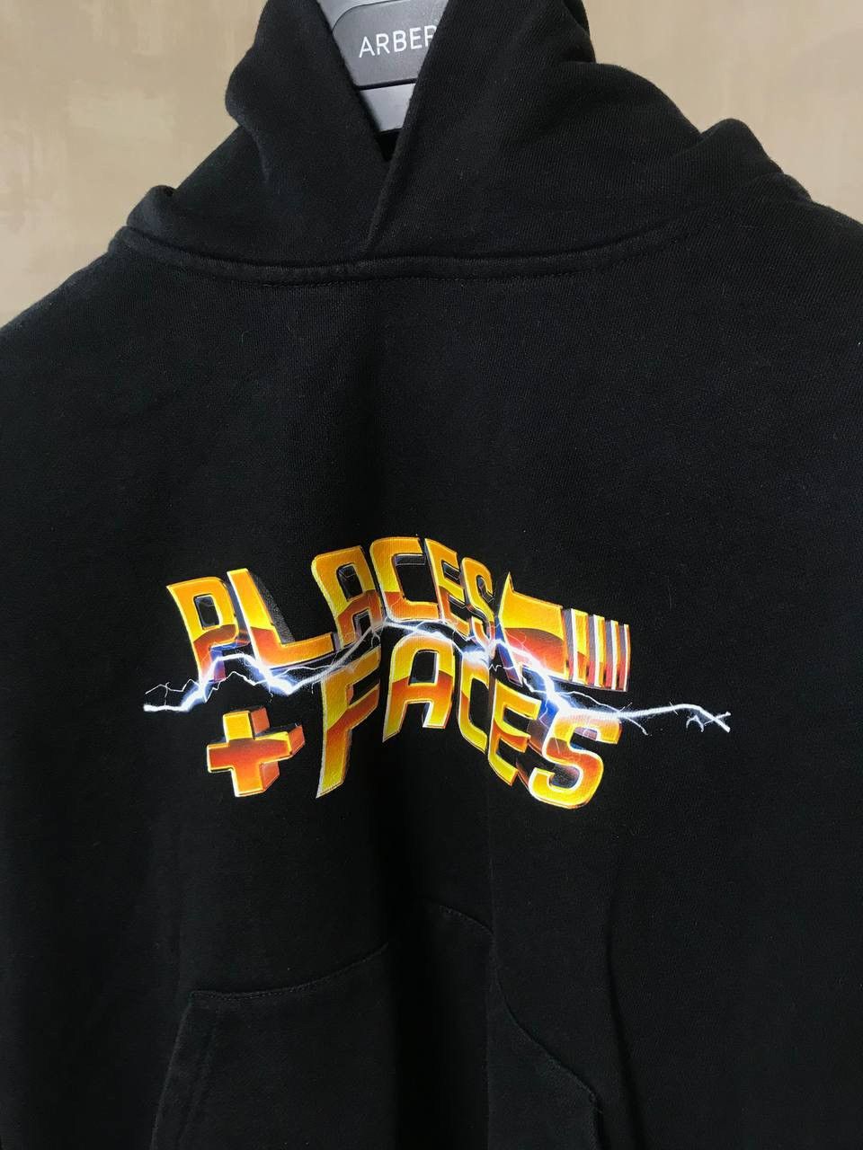 Places + Faces 🔥 Places + Faces Lightning Gold Logo Hoodie Sweatshirt Black Size US M / EU 48-50 / 2 - 8 Thumbnail