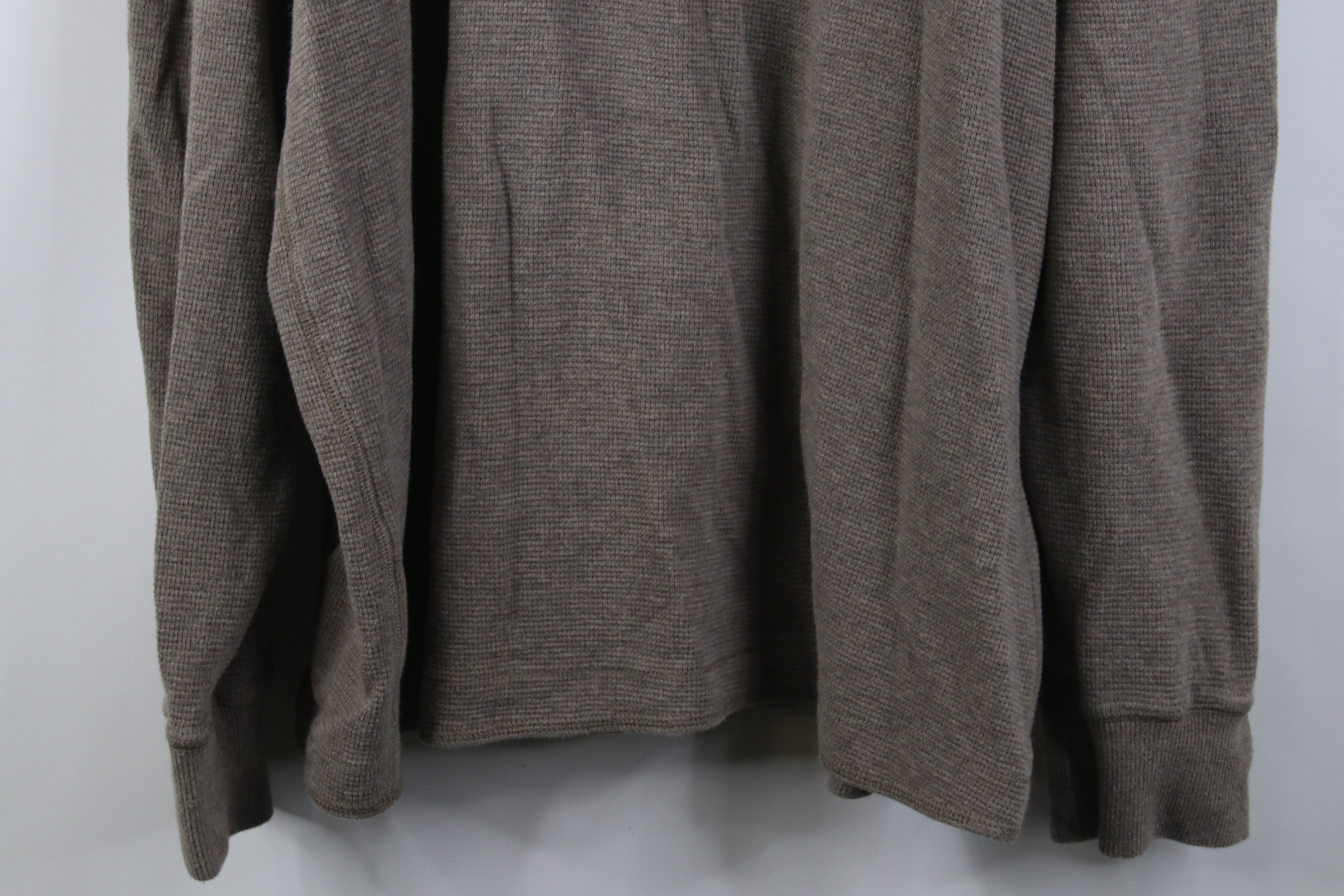 Eddie Bauer Vintage Y2K Eddie Bauer Knit Long Sleeve Henley T-Shirt Size US XXL / EU 58 / 5 - 3 Thumbnail