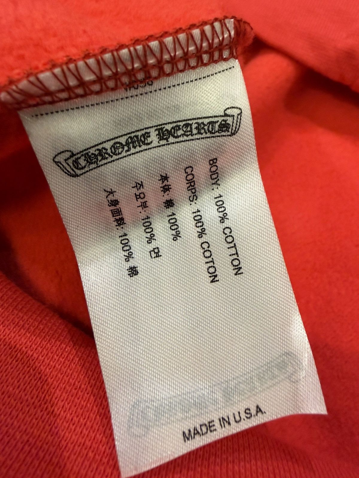 Chrome Hearts Chrome Hearts Scroll Hoodie - Red Size US L / EU 52-54 / 3 - 4 Thumbnail