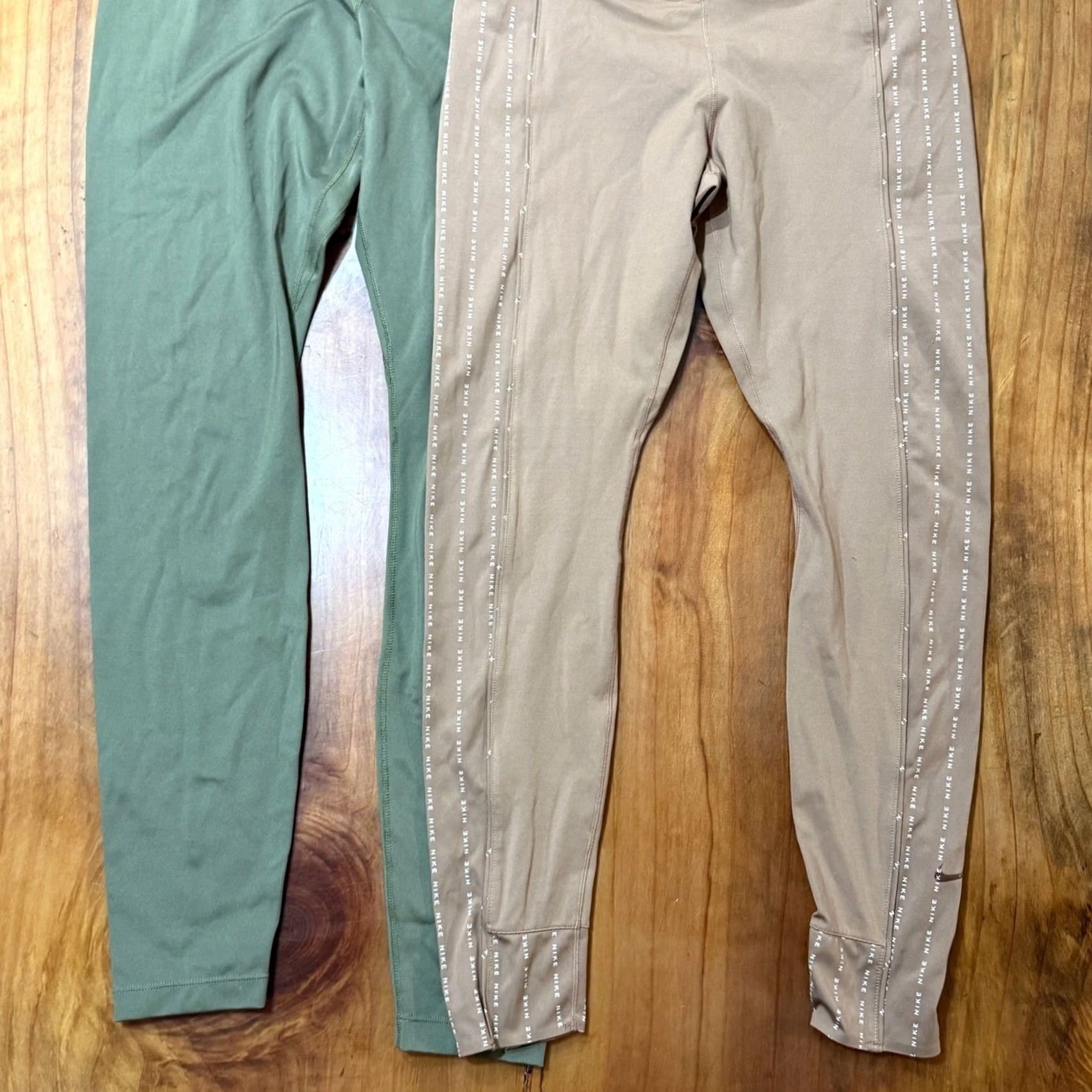 Nike Nike Womens Leggings Regular Size Brown Lot Of 2 DD0252 DD4694 Dri-Fit Athletic I3-1 Size 32" / US 10 / IT 46 - 3 Thumbnail