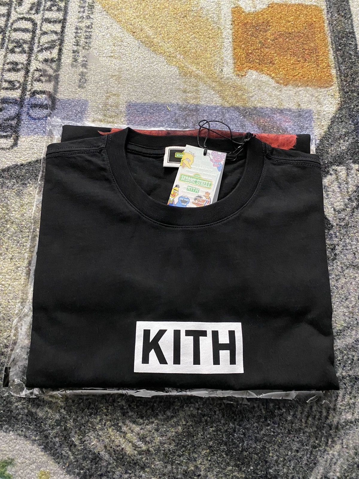 Kith Kith x Sesame Street Elmo Tee Black Size US M / EU 48-50 / 2 - 2 Thumbnail