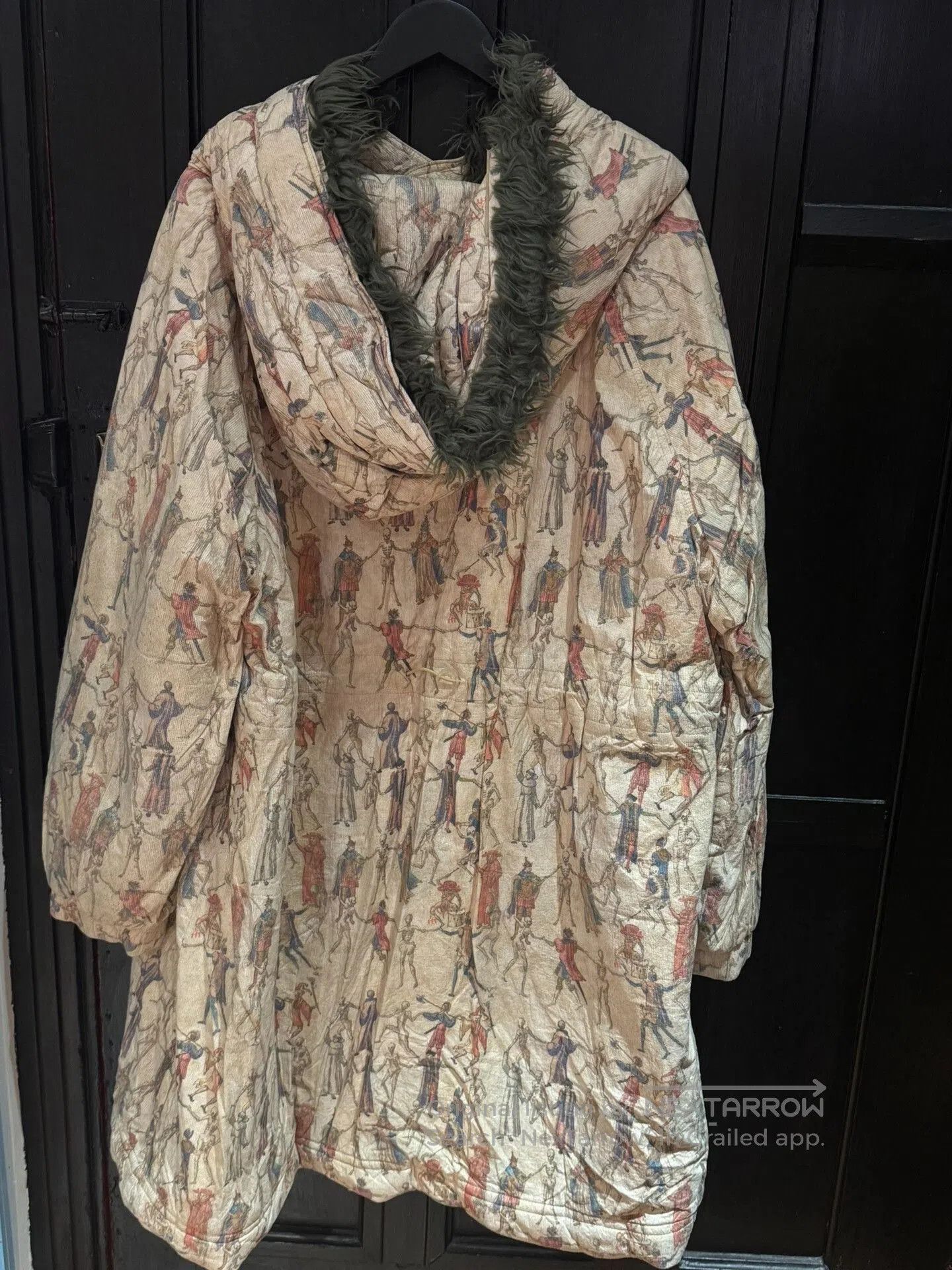 Undercover Undercover Death Dance Cotton Long Coat. Size L / US 10 / IT 46 - 2 Thumbnail