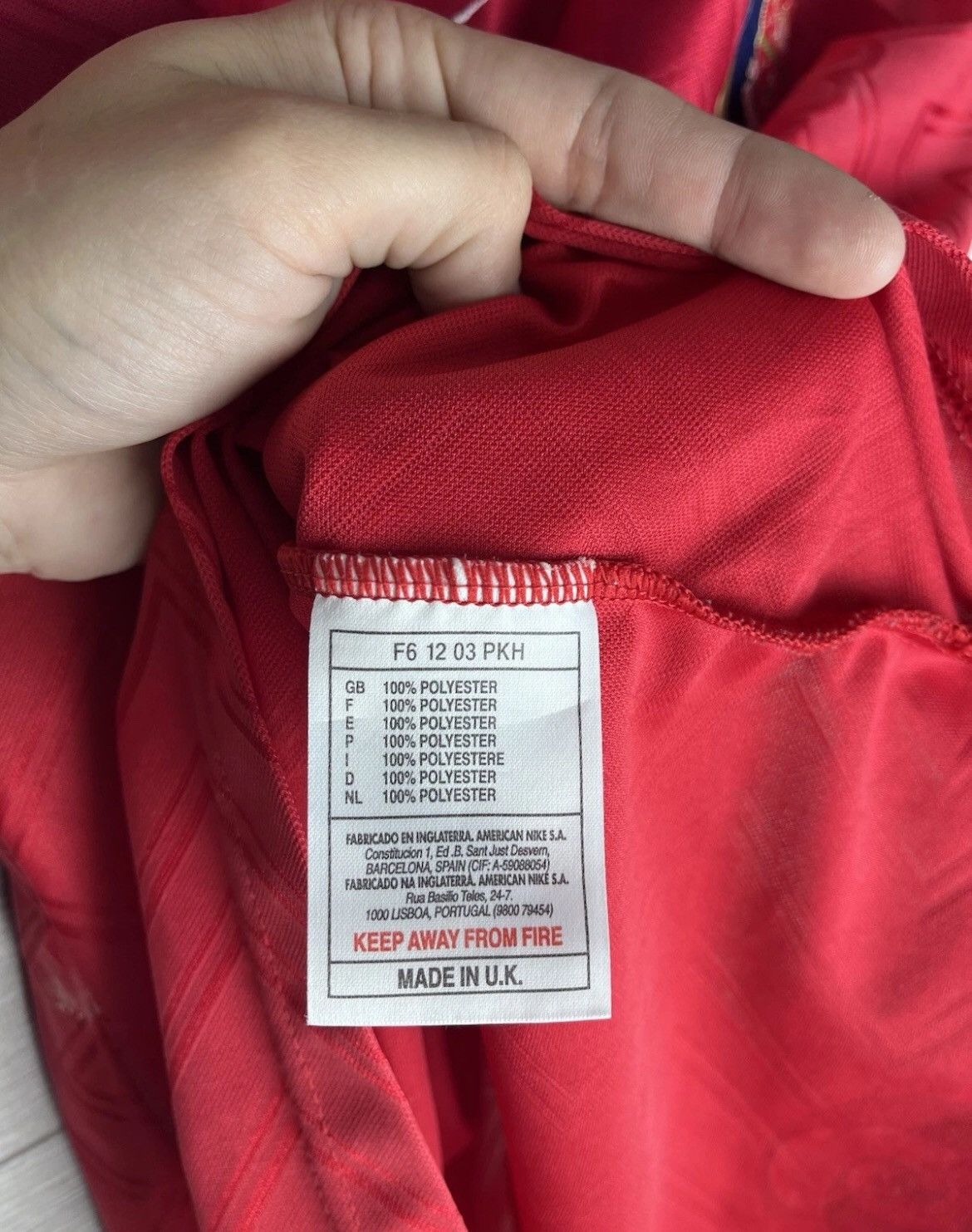 Nike Vintage soccer jersey Nike Premier Arsenal #8 Boyle Size US S / EU 44-46 / 1 - 7 Thumbnail