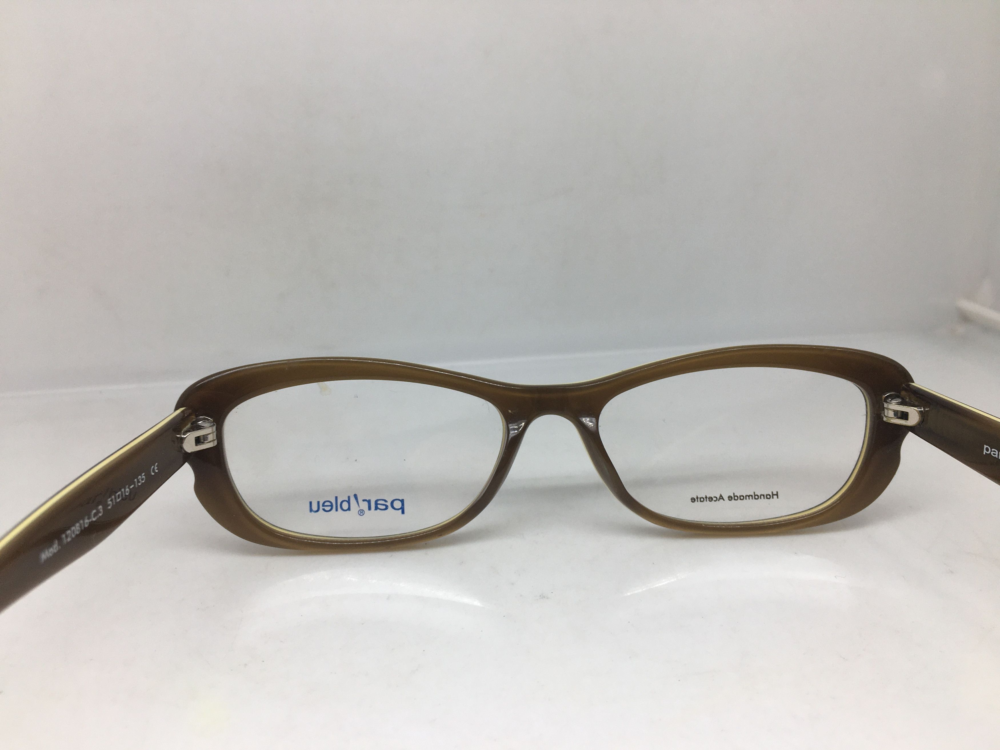 Vintage Vintage parl bleu Tortoise RX Eyeglasses Frame Diva Size ONE SIZE - 5 Thumbnail