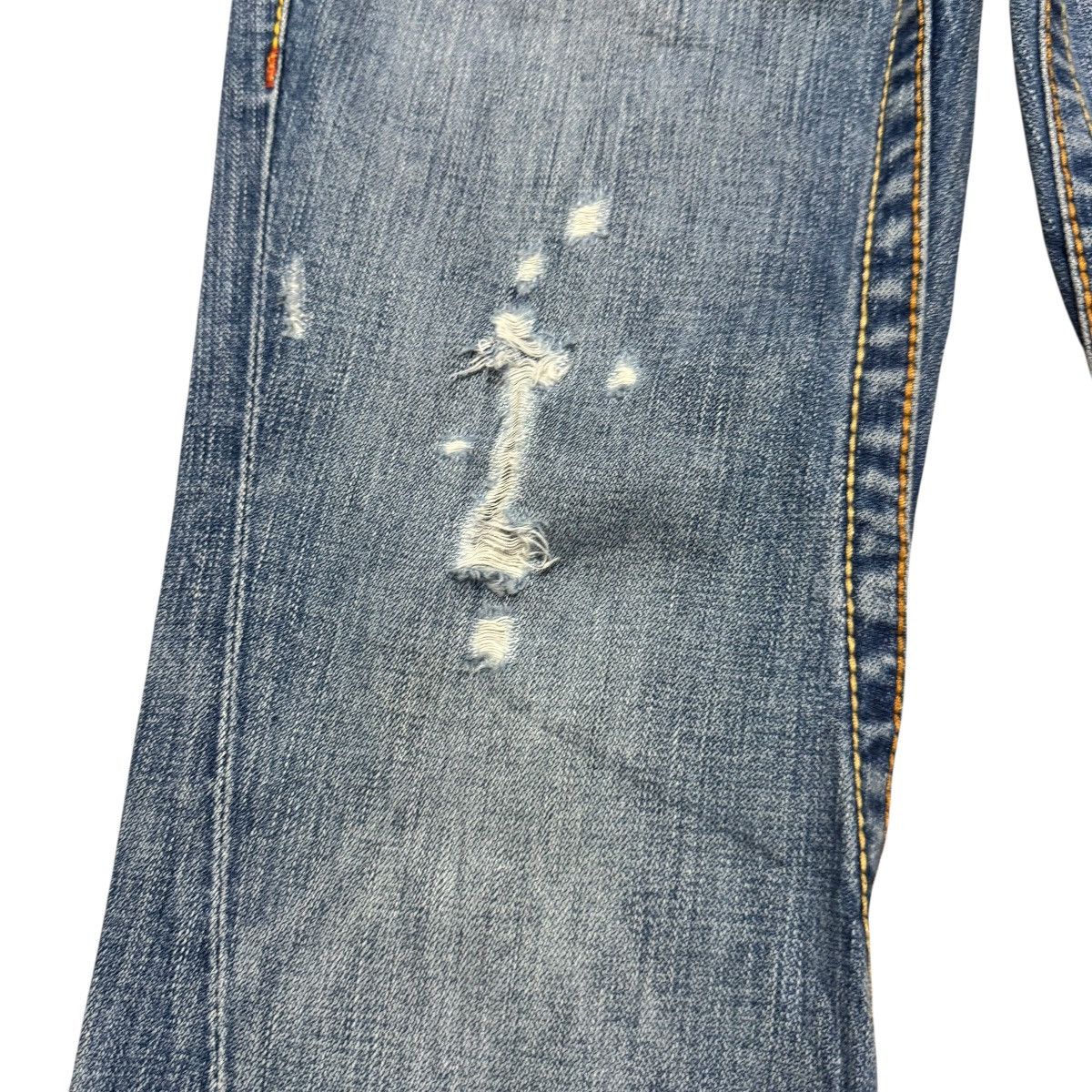 True Religion Vintage True Religion Joey Big T Denim Flare Jeans Size US 29 - 7 Thumbnail