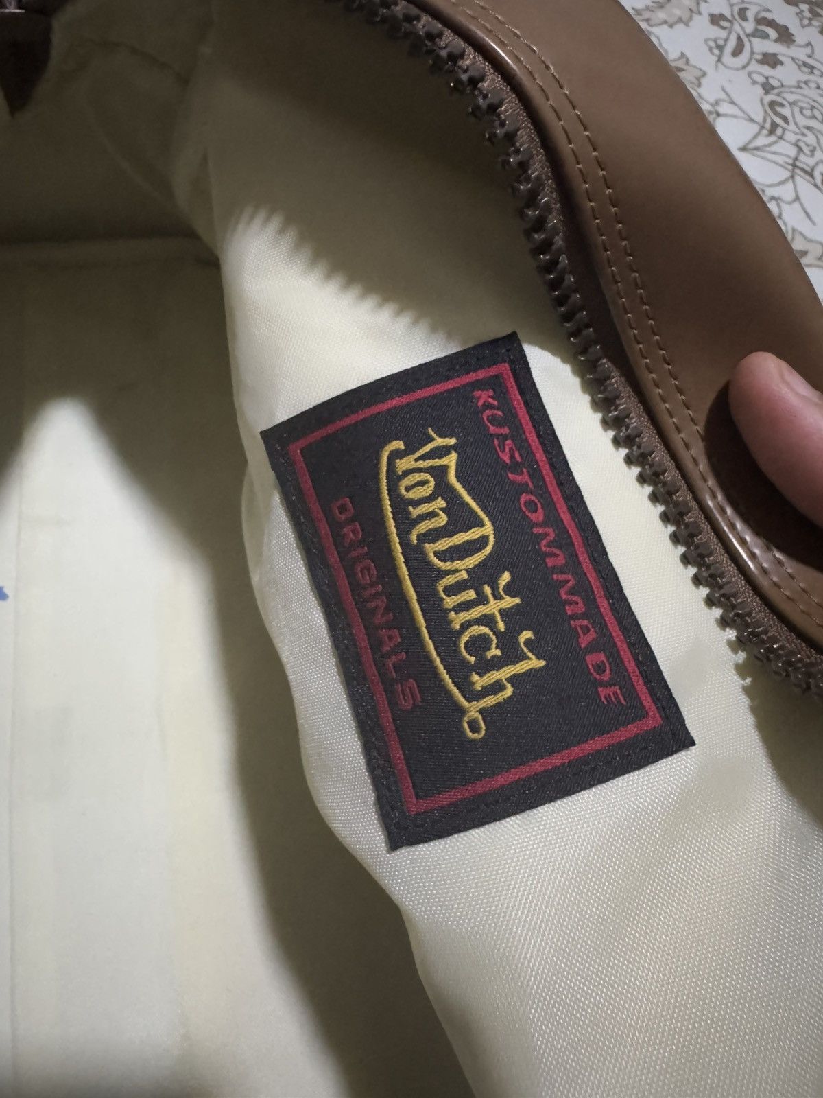 Vintage × Von Dutch Vtg Y2K Von Dutch Duffle Bowling Large Bag Size ONE SIZE - 4 Thumbnail