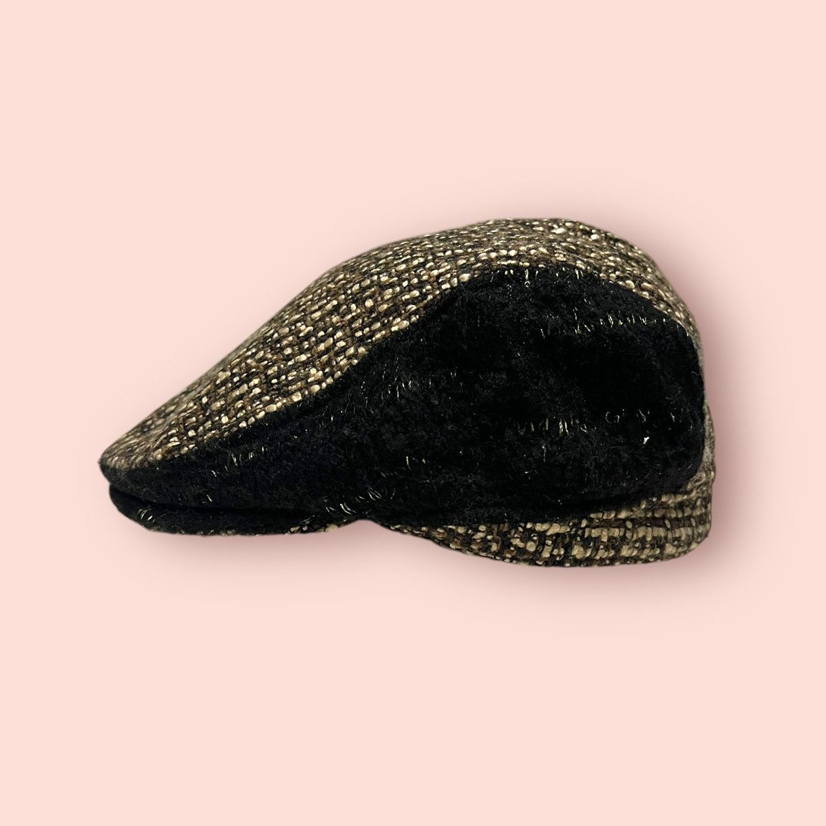 Japanese Brand × Le Grande Bleu (L.G.B.) RARE VINTAGE CATCHUP KNITTED WOOL BLEND BARETTA Size ONE SIZE - 10 Thumbnail
