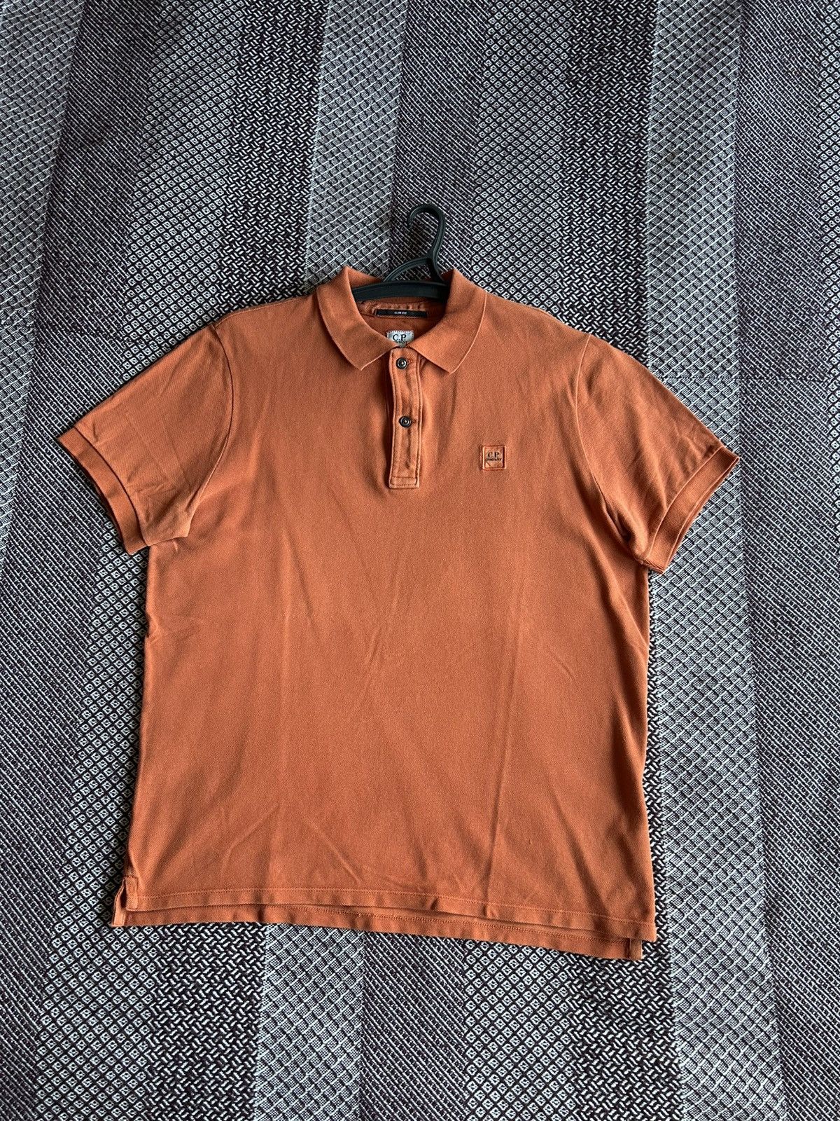 C.P. Company Vintage CP COMPANY Made In Italy Striped Polo Tee