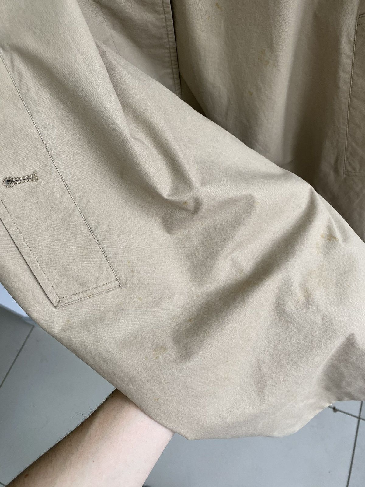 Burberry × Vintage Vintage Burberry Nova Check Beige Coat Size US S / EU 44-46 / 1 - 8 Thumbnail