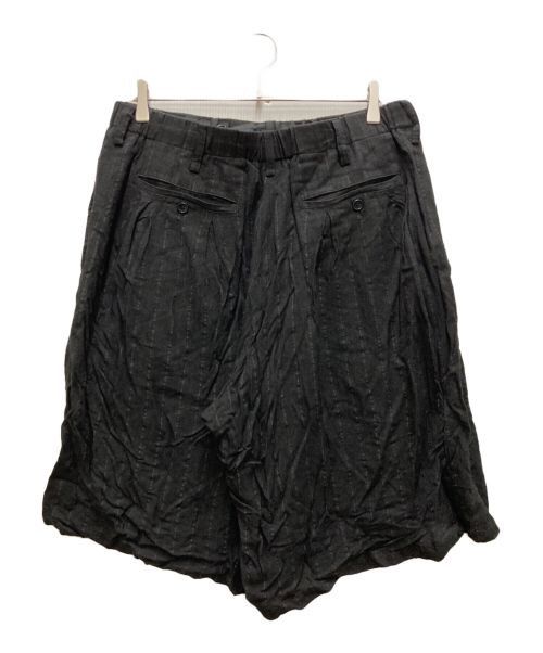 Yohji Yamamoto BLACK Scandal Yohji Yamamoto tuck Half Pants Size US 31 - 2 Thumbnail