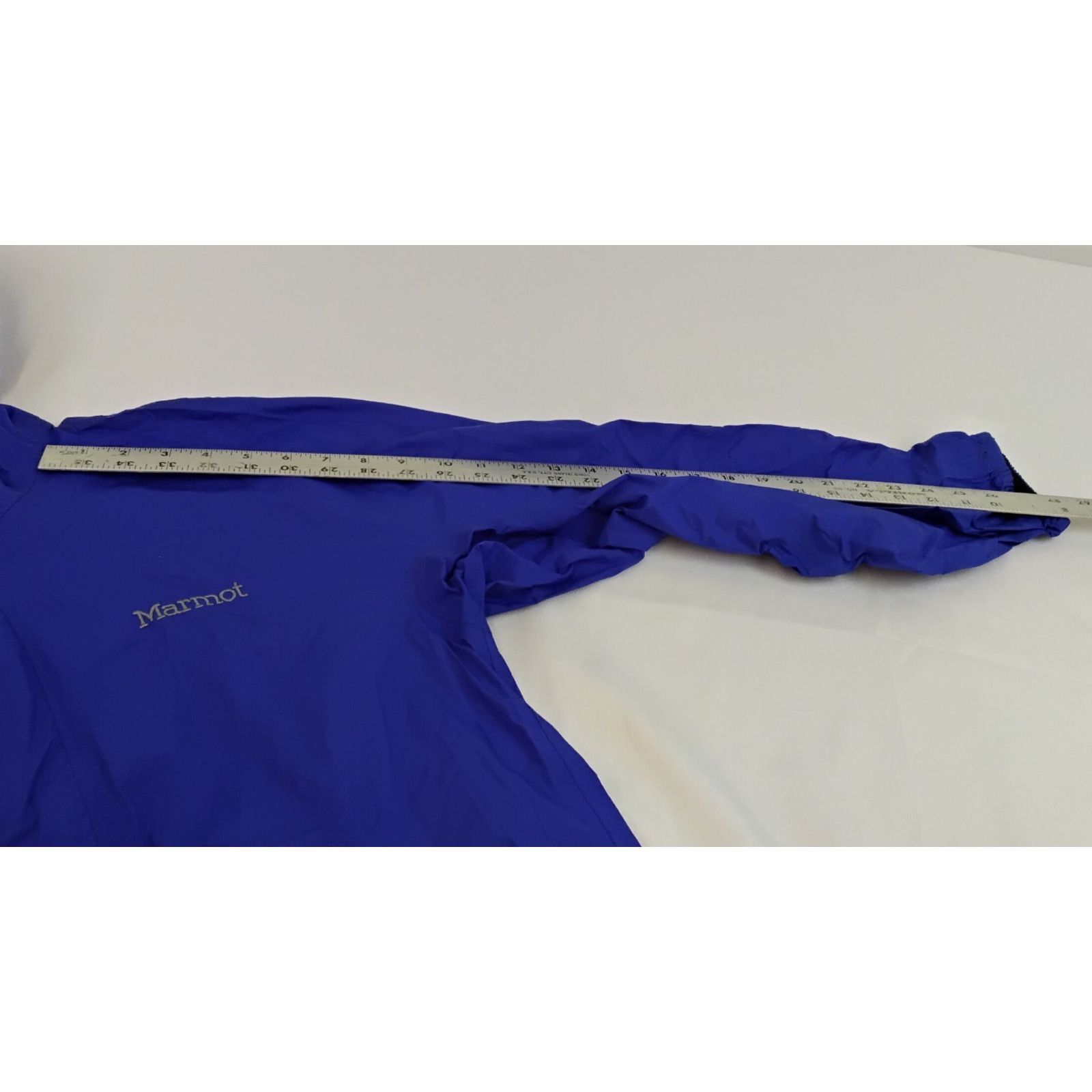 Marmot Marmot 1/2 Zip Rain Jacket Anorak Men's XS Blue Hooded Size XS / US 0-2 / IT 36-38 - 8 Thumbnail