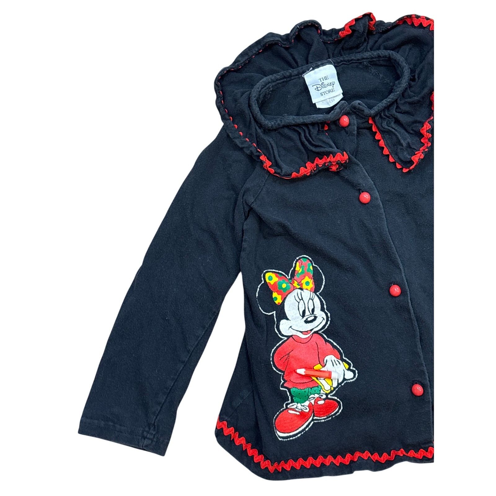 Disney Vintage 90s Mickey & Minnie School button up collared 4/5 Size ONE SIZE - 2 Thumbnail