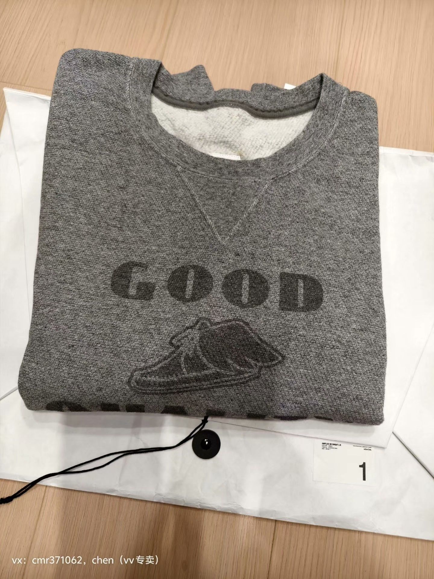 Visvim VISVIM 22SS AMPLUS SB SWEAT L/S Size US S / EU 44-46 / 1 - 6 Thumbnail