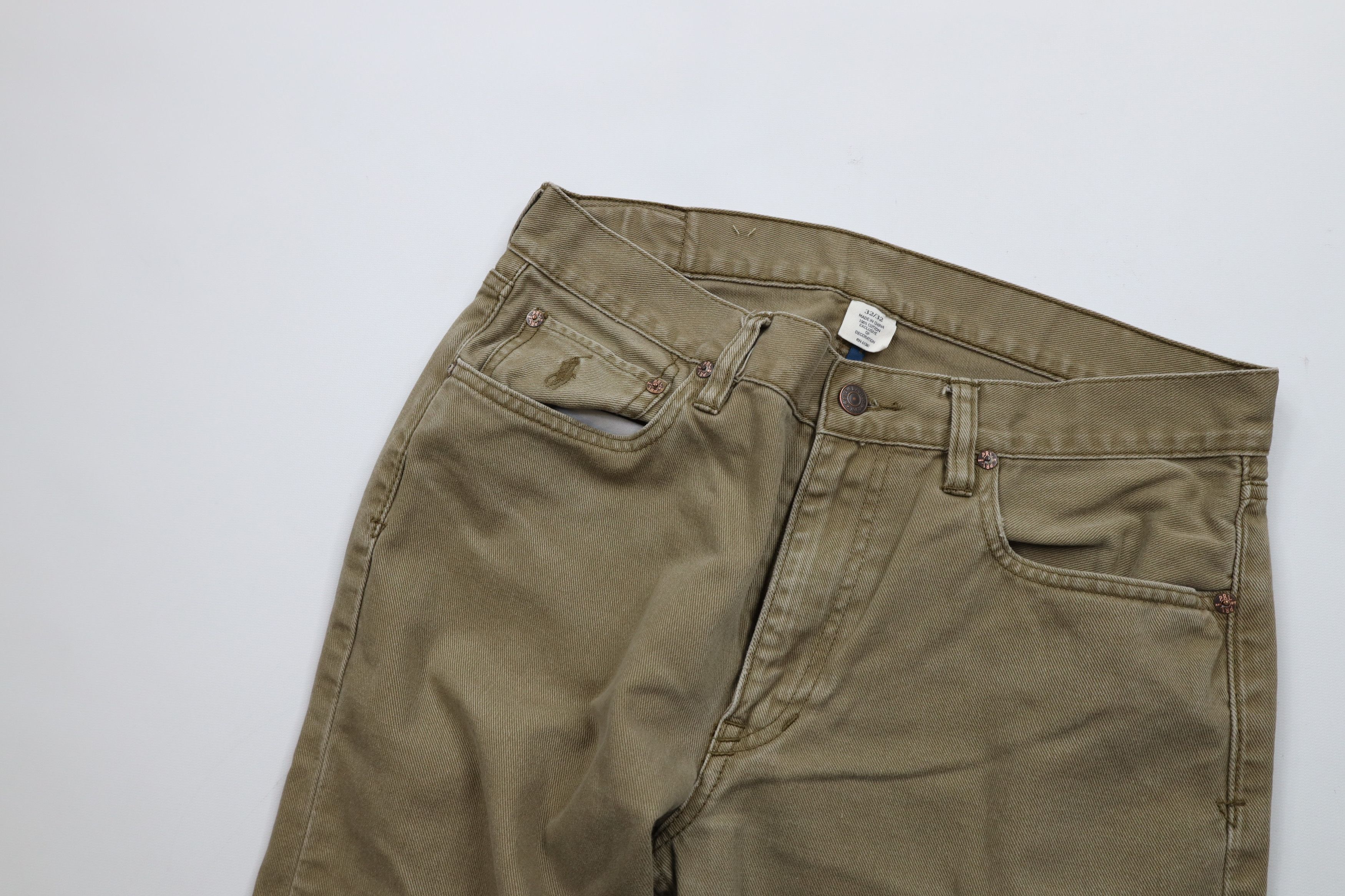 Ralph Lauren × Vintage Vintage Ralph Lauren Classic Fit Denim Jeans Green Cotton Size US 32 / EU 48 - 6 Thumbnail