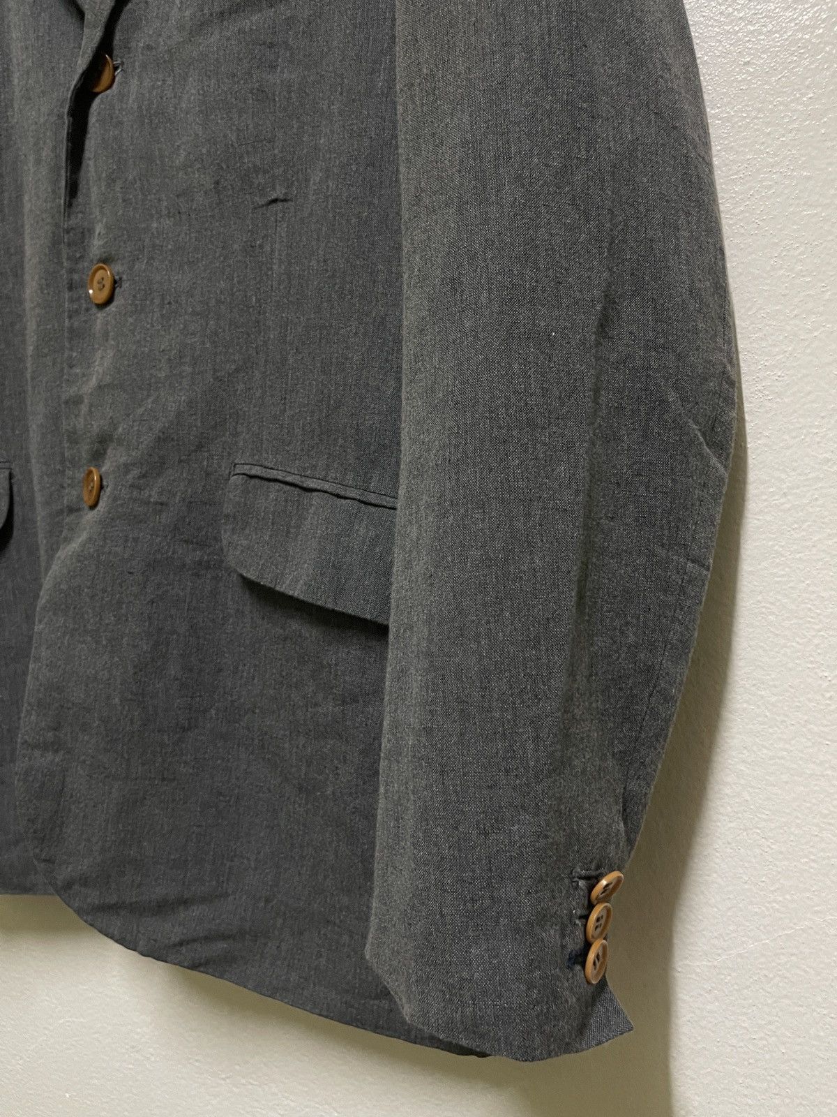 STILL BY HAND Still By Hand Blazer Linen Japan Size 50S - 6 Thumbnail