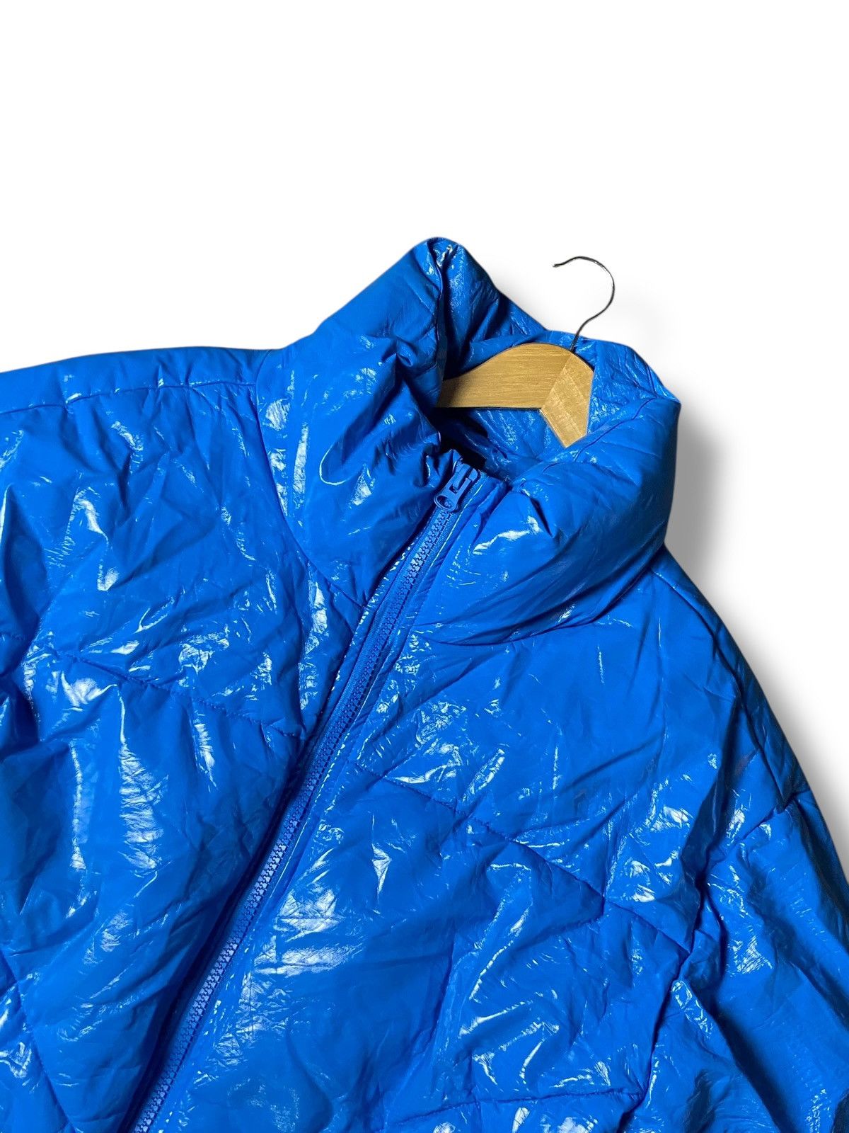 Designer × Vintage × Zara ZARA Brand Fashion Puffer Leather Jacket (131) Size US XL / EU 56 / 4 - 8 Thumbnail
