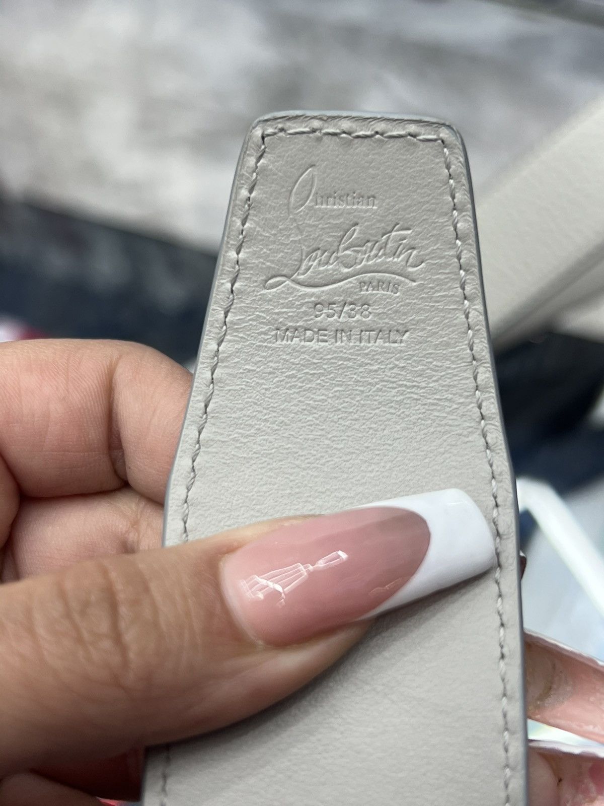 Christian Louboutin Christian Louboutin Happy Rui CL Logo Size 38 - 5 Thumbnail