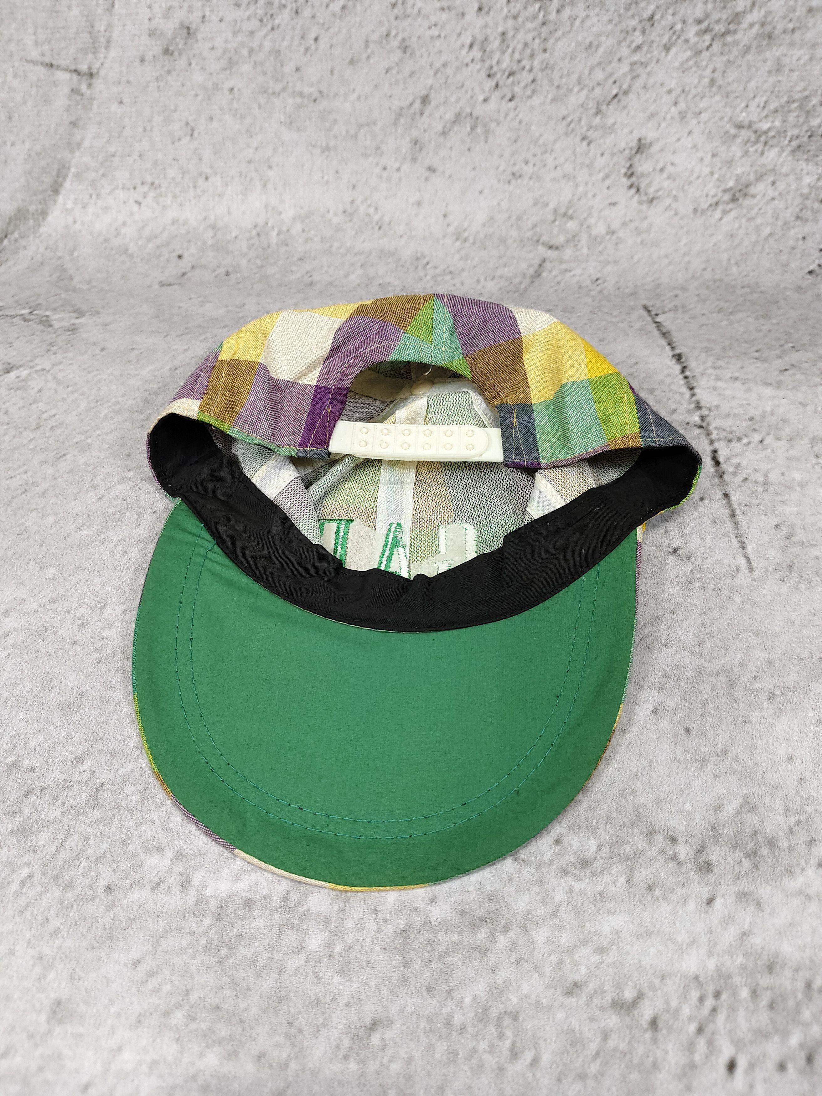 Gap 80s GAP- Logo Embroidery Plaid Casual Streetwear Retro Cap Size ONE SIZE - 5 Thumbnail