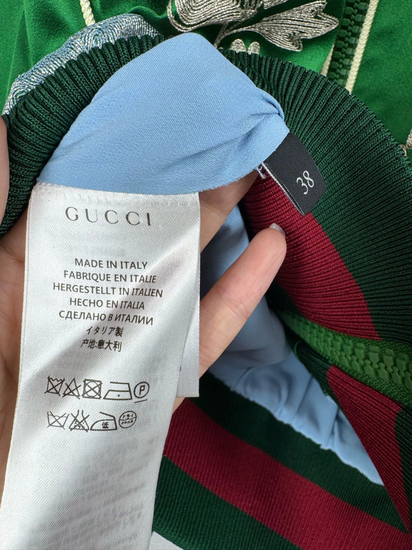Gucci Gucci Embroidered Varsity Jacket Women's 38 Size XS / US 0-2 / IT 36-38 - 8 Thumbnail