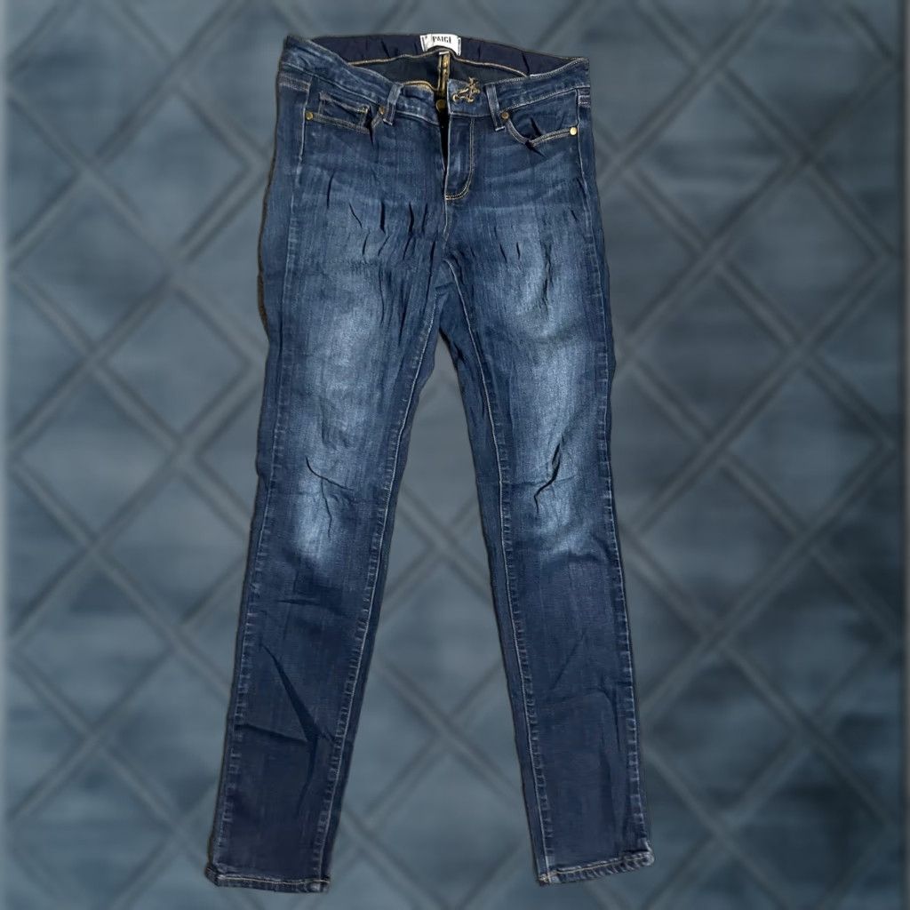 Paige Paige Skyline Skinny Jeans Women Size 28 in Dark Wash Size 28" / US 6 / IT 42 - 1 Thumbnail
