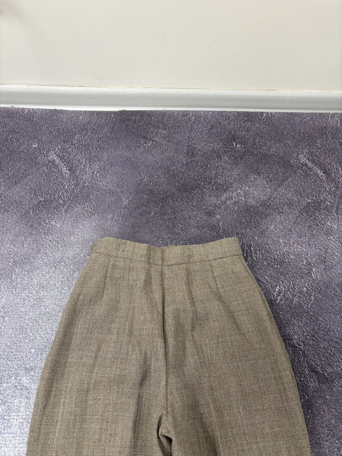 Kenzo Vintage Kenzo Women’s Luxury Tapered Wool Pants Trousers Size 26" / US 2 / IT 38 - 17 Thumbnail