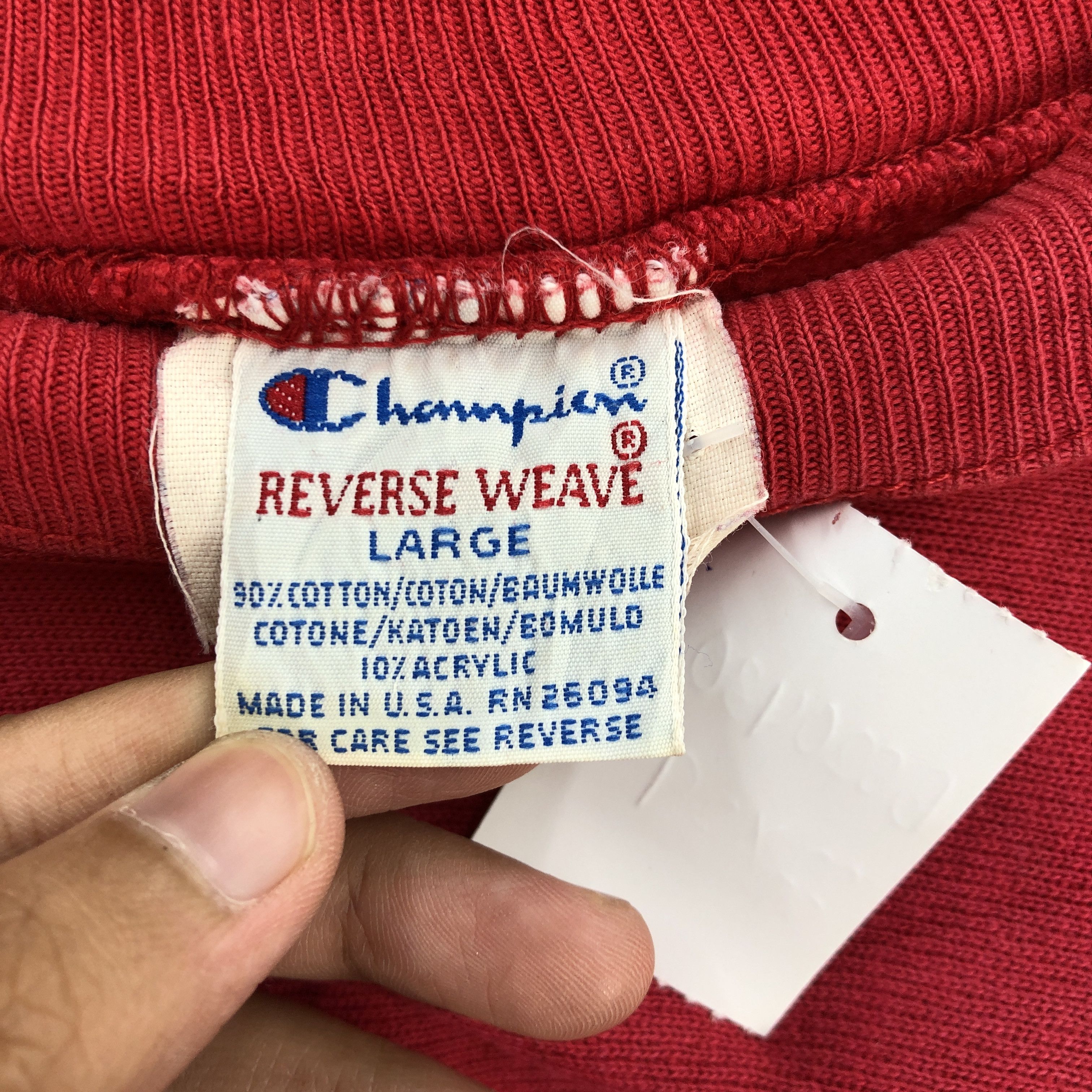 Champion × Vintage Vintage Champion Sweatshirt Champion Reverse Weave Sweater Size US L / EU 52-54 / 3 - 5 Thumbnail