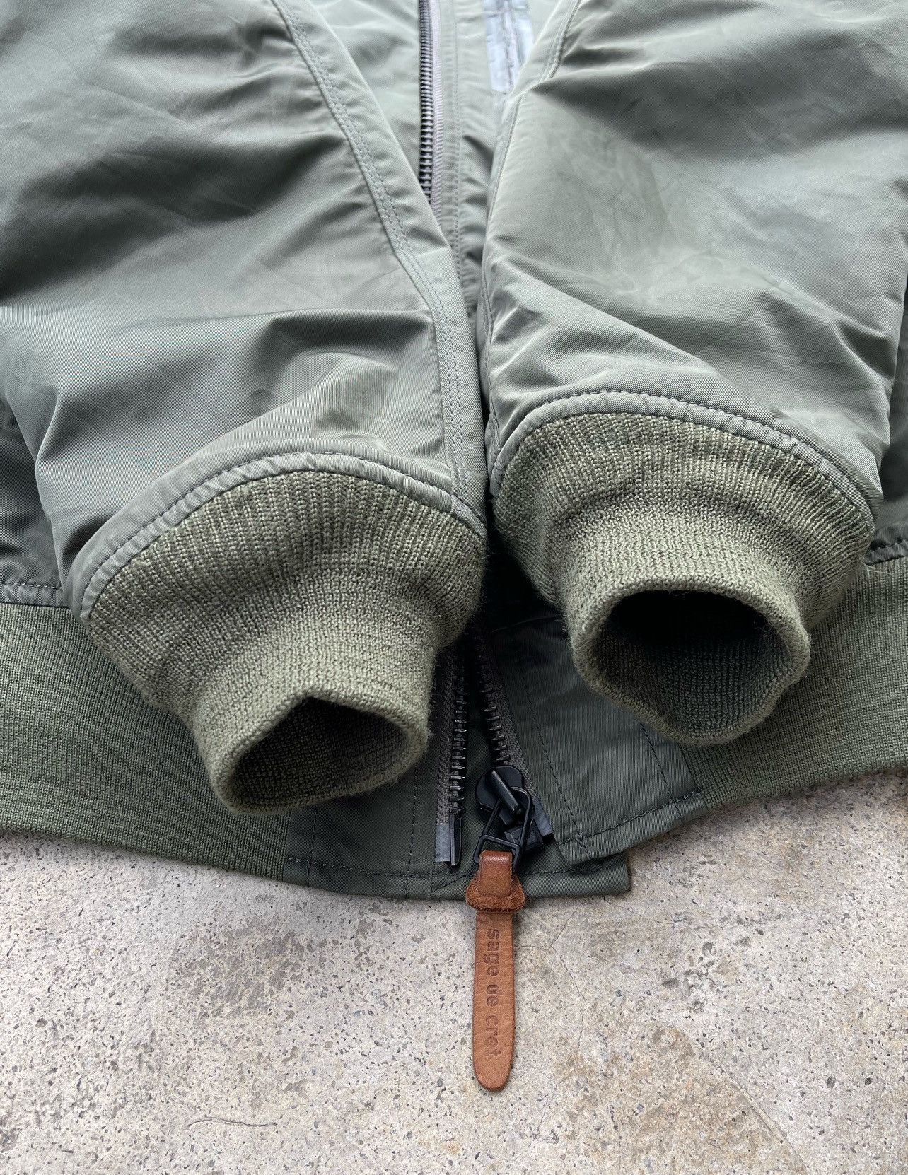 Beams Plus 🔥 Sage De Cret x Goldwin x Beams Plus Flight Bomber Jacket Size US S / EU 44-46 / 1 - 11 Thumbnail