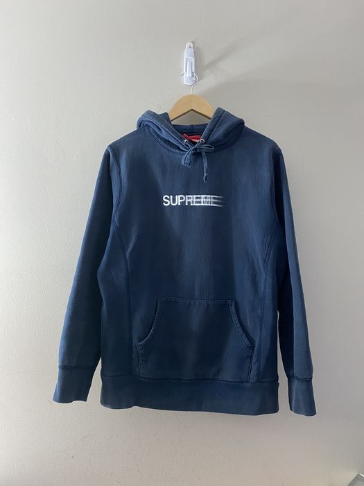 Motion logo hot sale hoodie supreme